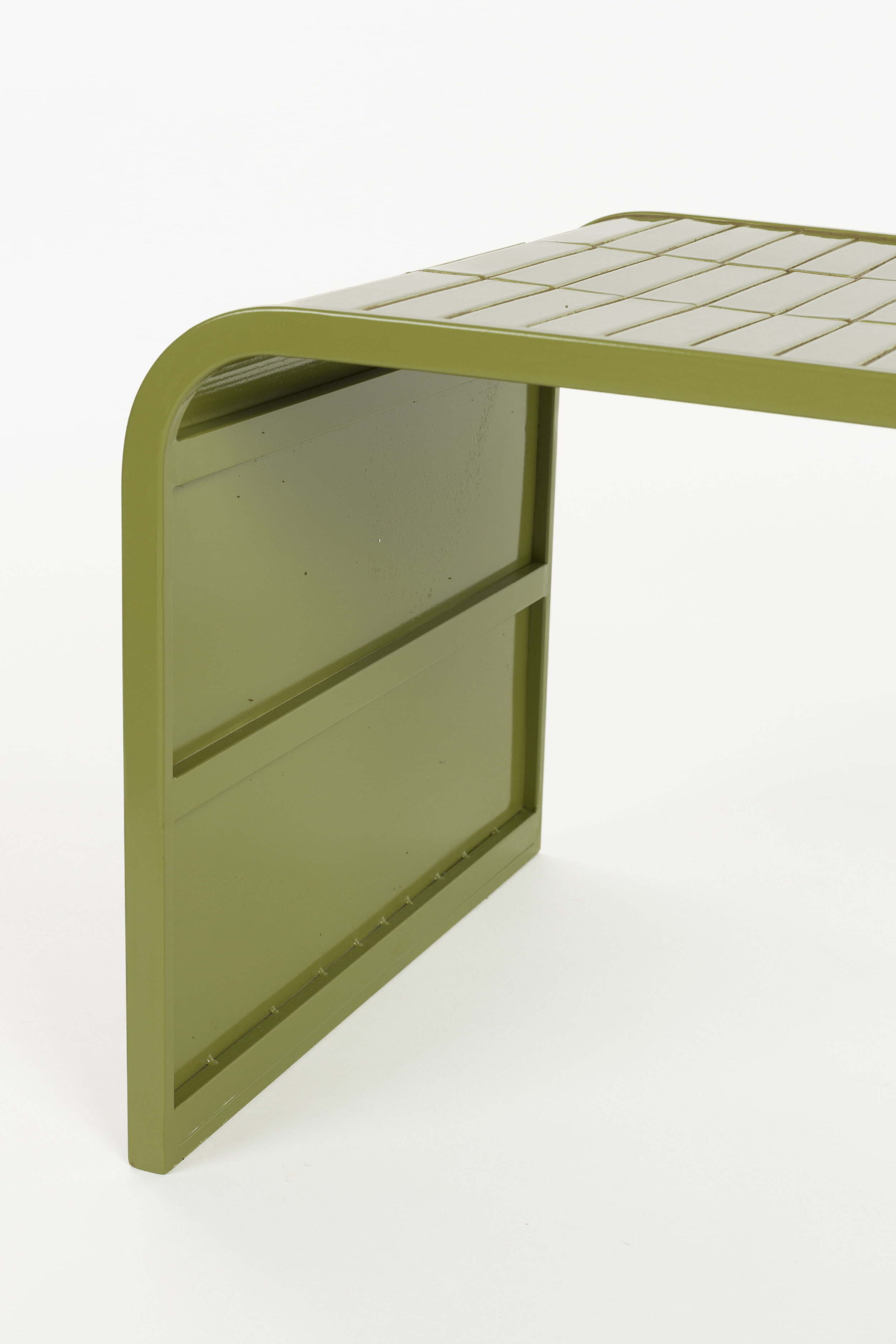 Zuiver Salontafel 'Tiles' 80 x 47cm, kleur Groen