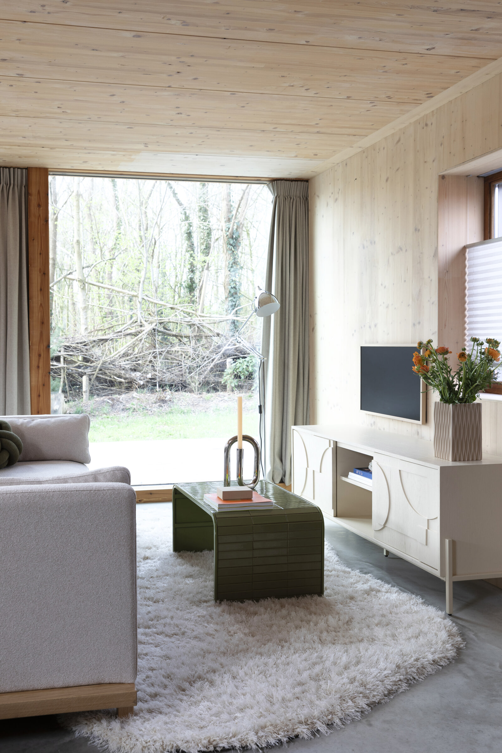 Zuiver Salontafel 'Tiles' 80 x 47cm, kleur Groen