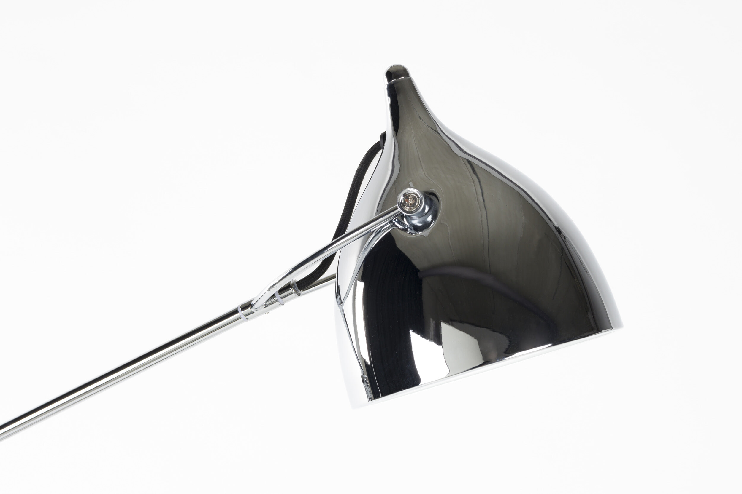 Zuiver Vloerlamp 'Reader' kleur Chrome