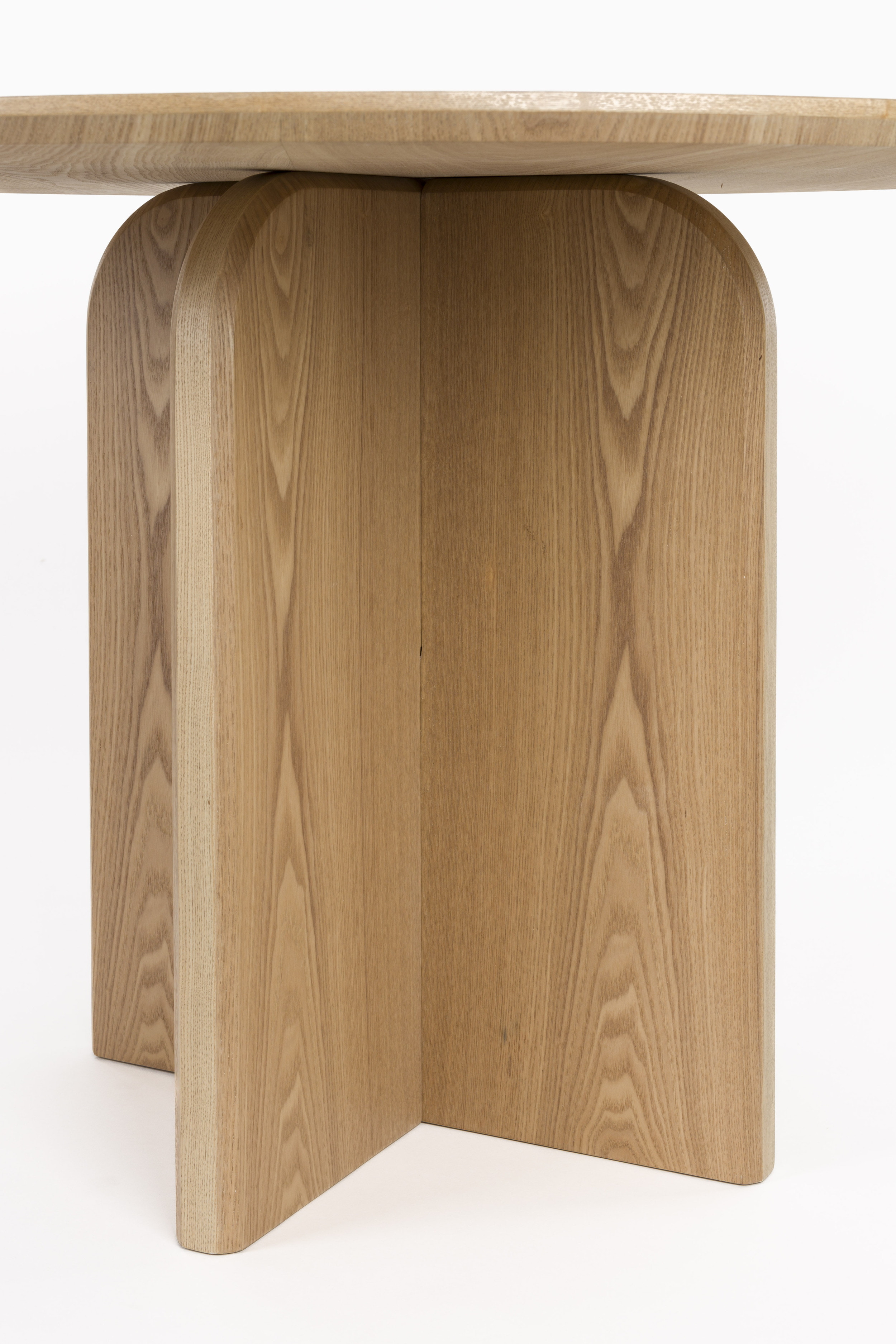 ZILT Ronde Eettafel 'Nhan' MDF, 120cm, kleur Naturel