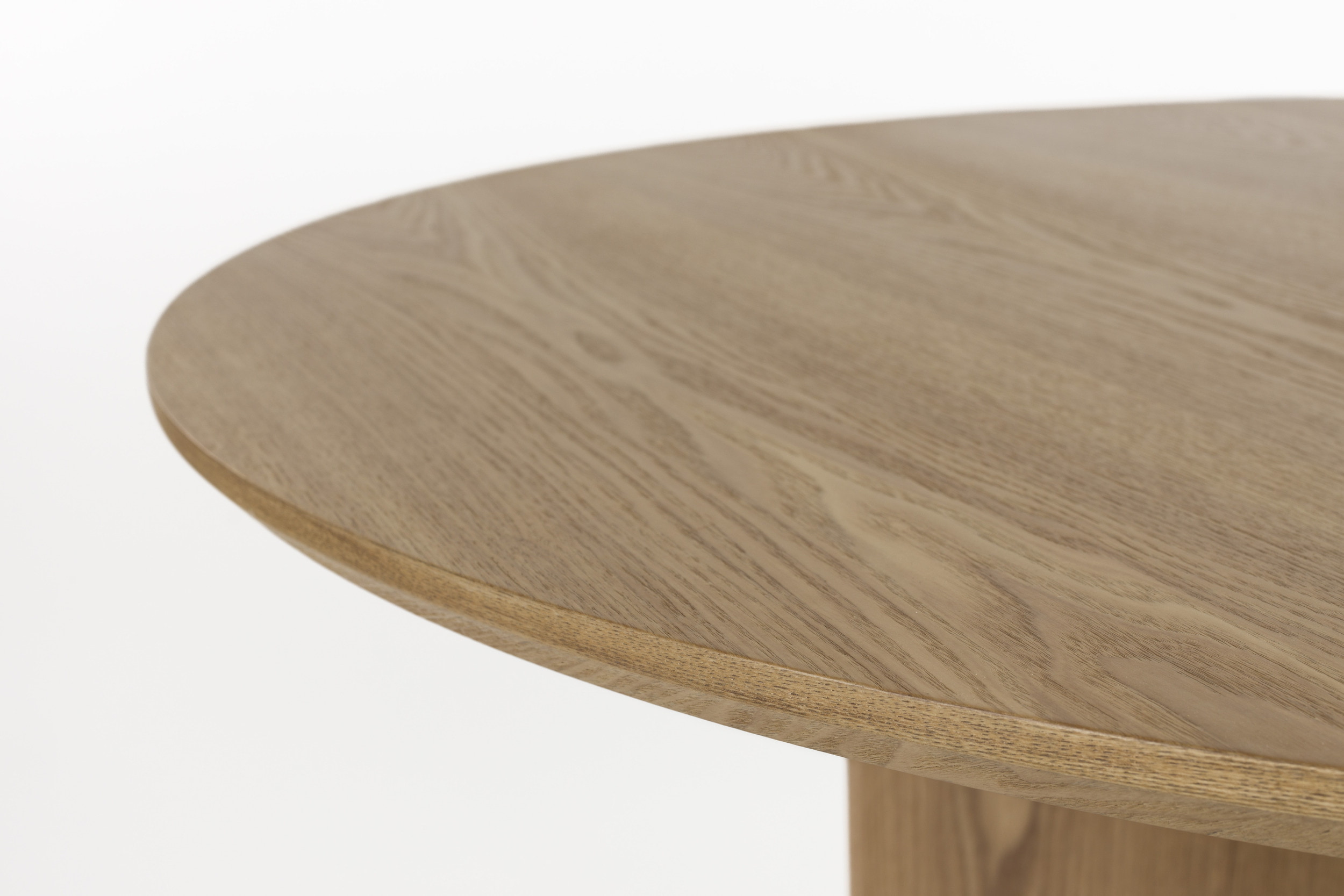 ZILT Ronde Eettafel 'Nhan' MDF, 120cm, kleur Naturel