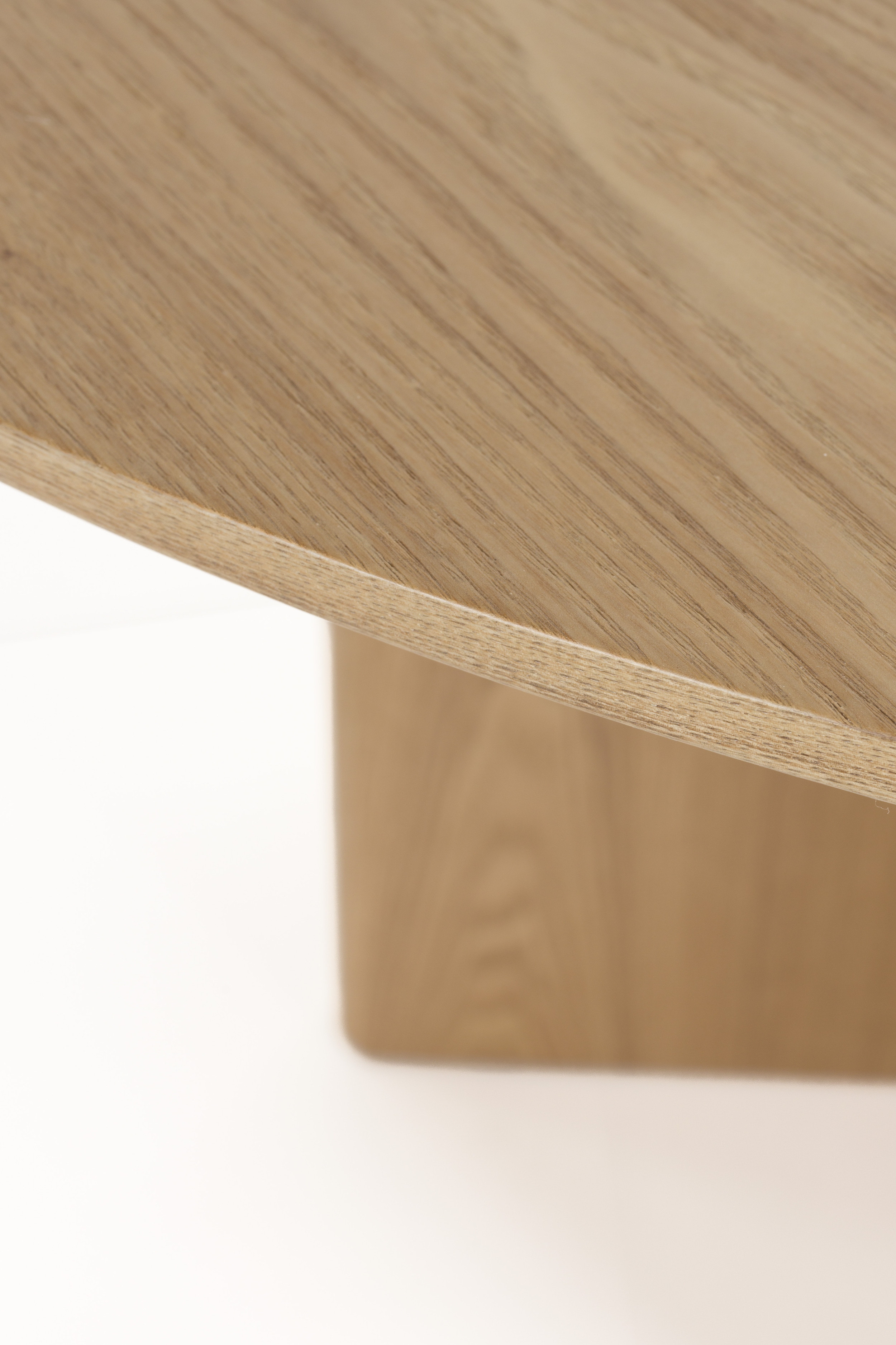 ZILT Ronde Eettafel 'Nhan' MDF, 120cm, kleur Naturel