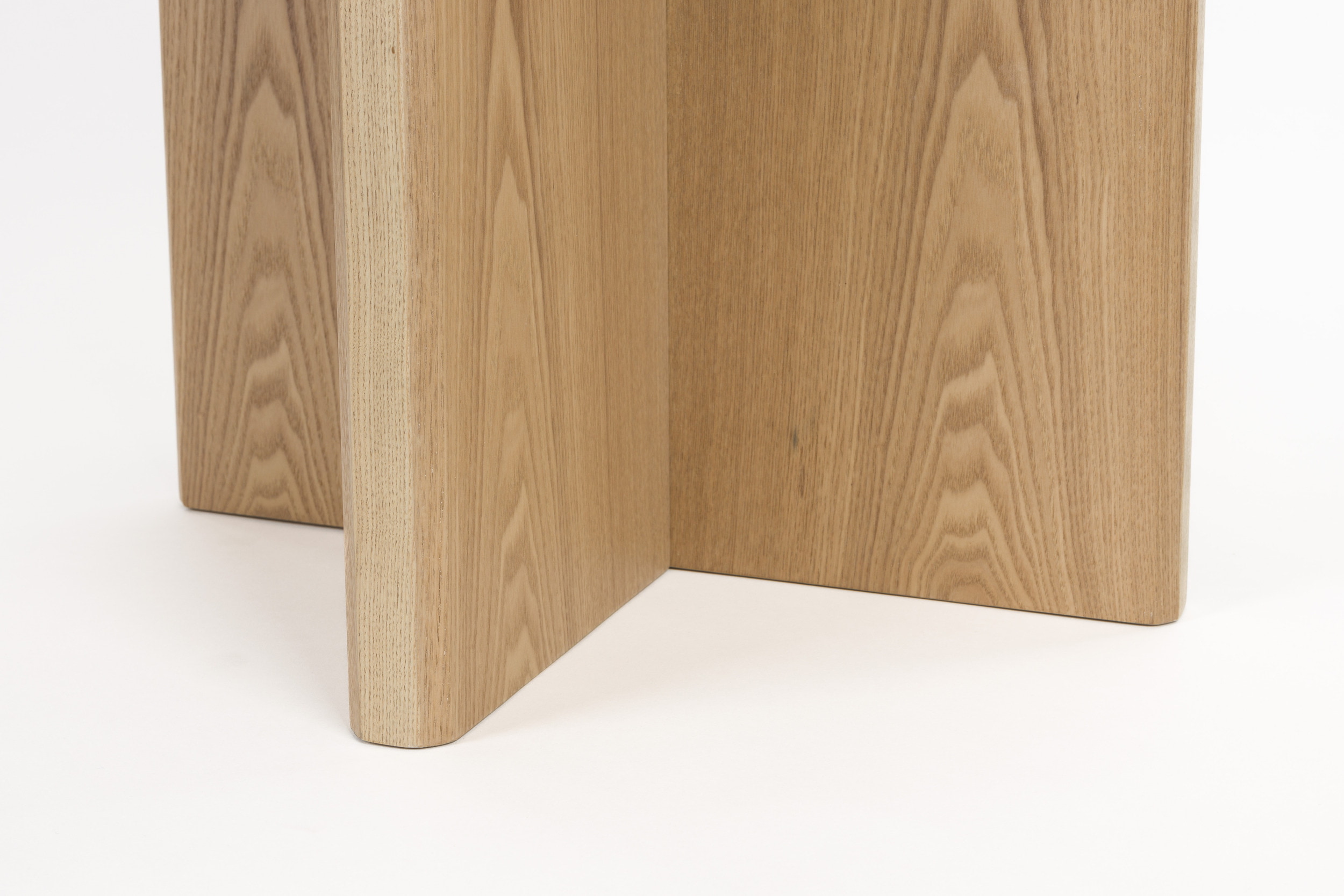 ZILT Ronde Eettafel 'Nhan' MDF, 120cm, kleur Naturel