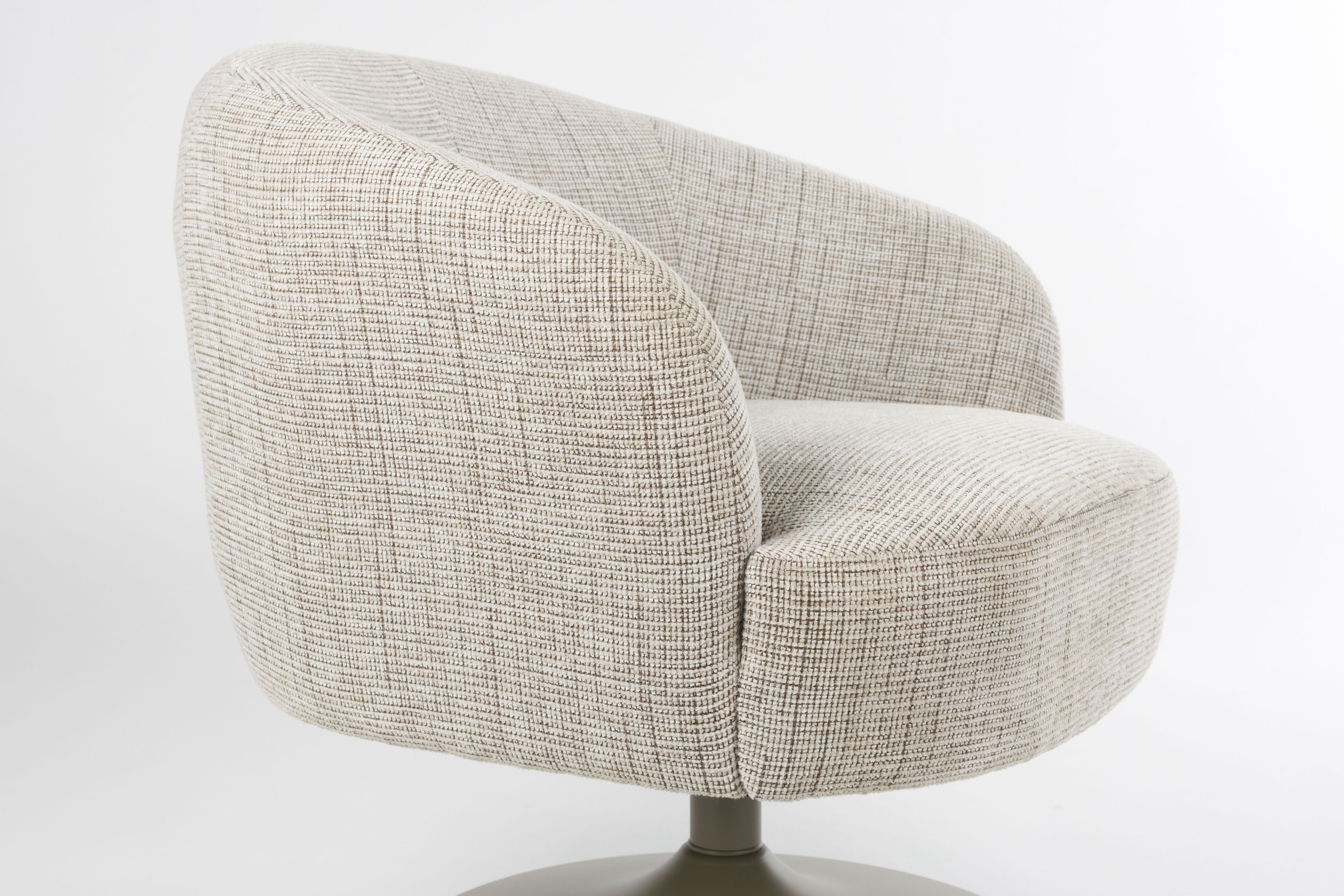ZILT Draaifauteuil 'Sherra' Geweven stof