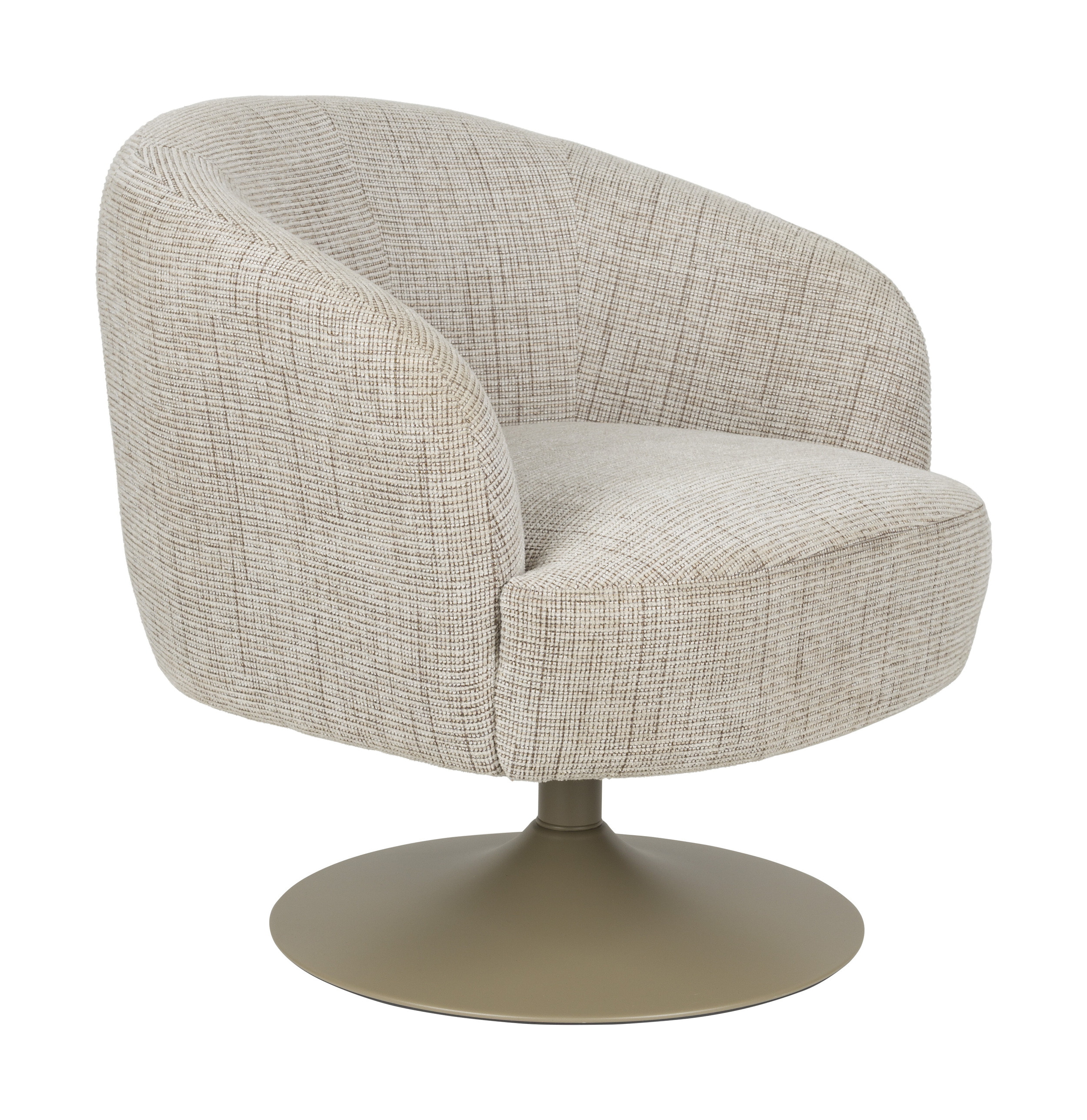 ZILT Draaifauteuil 'Sherra' Geweven stof