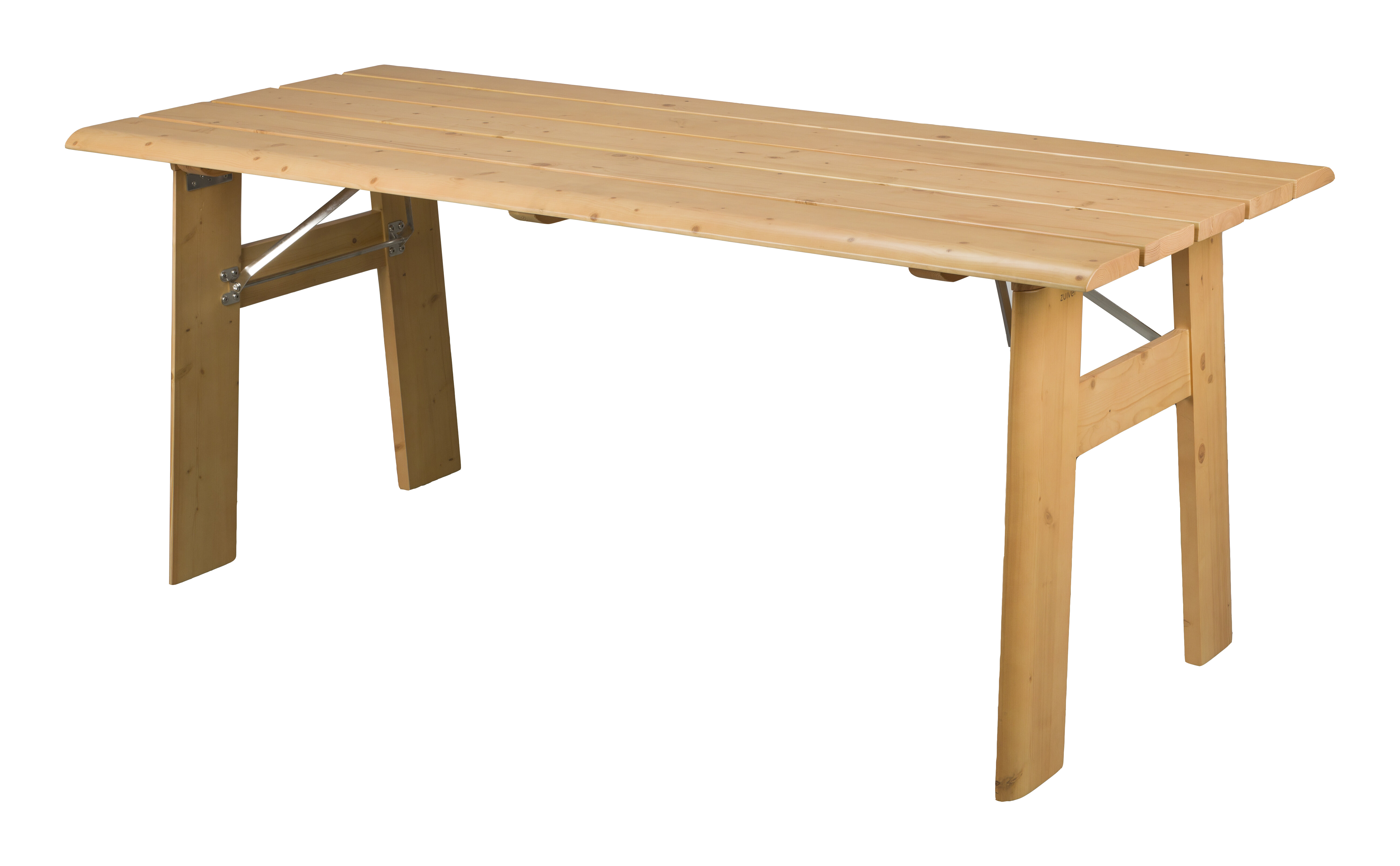 Zuiver Inklapbare Picknicktafel 'Avenue' 180 x 79cm, kleur Naturel