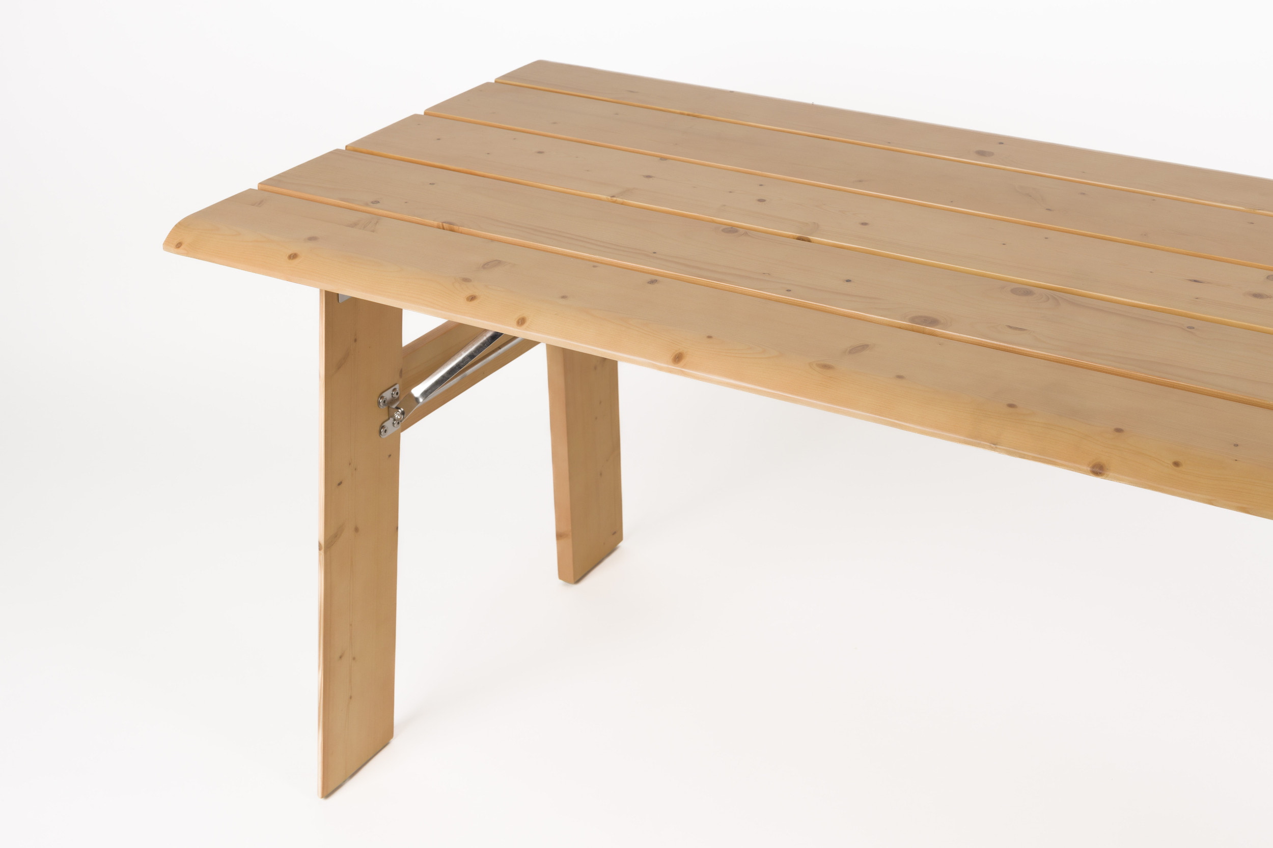 Zuiver Inklapbare Picknicktafel 'Avenue' 180 x 79cm, kleur Naturel