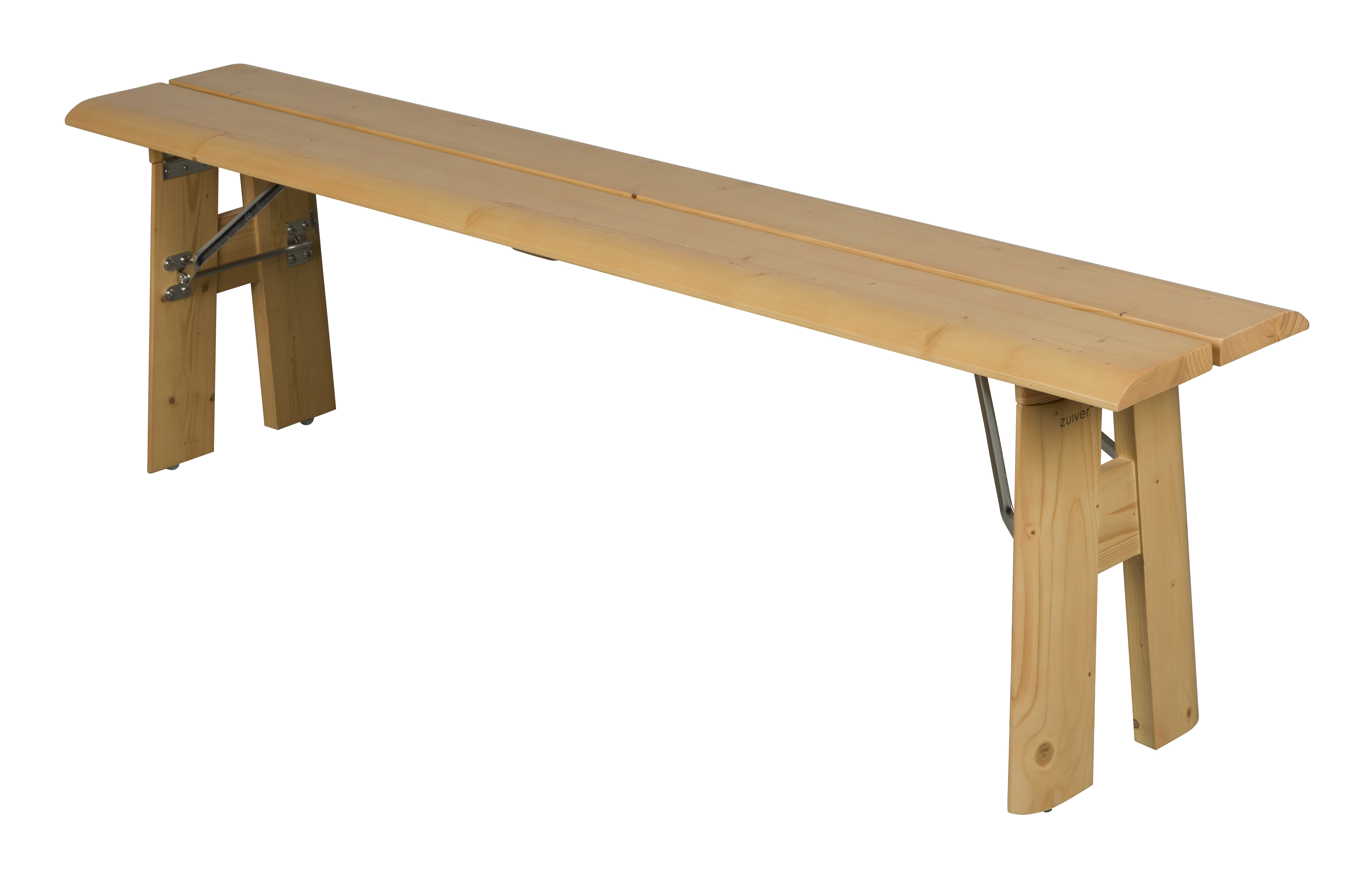 Zuiver Inklapbare Tuinbank 'Avenue' 170cm, kleur Naturel