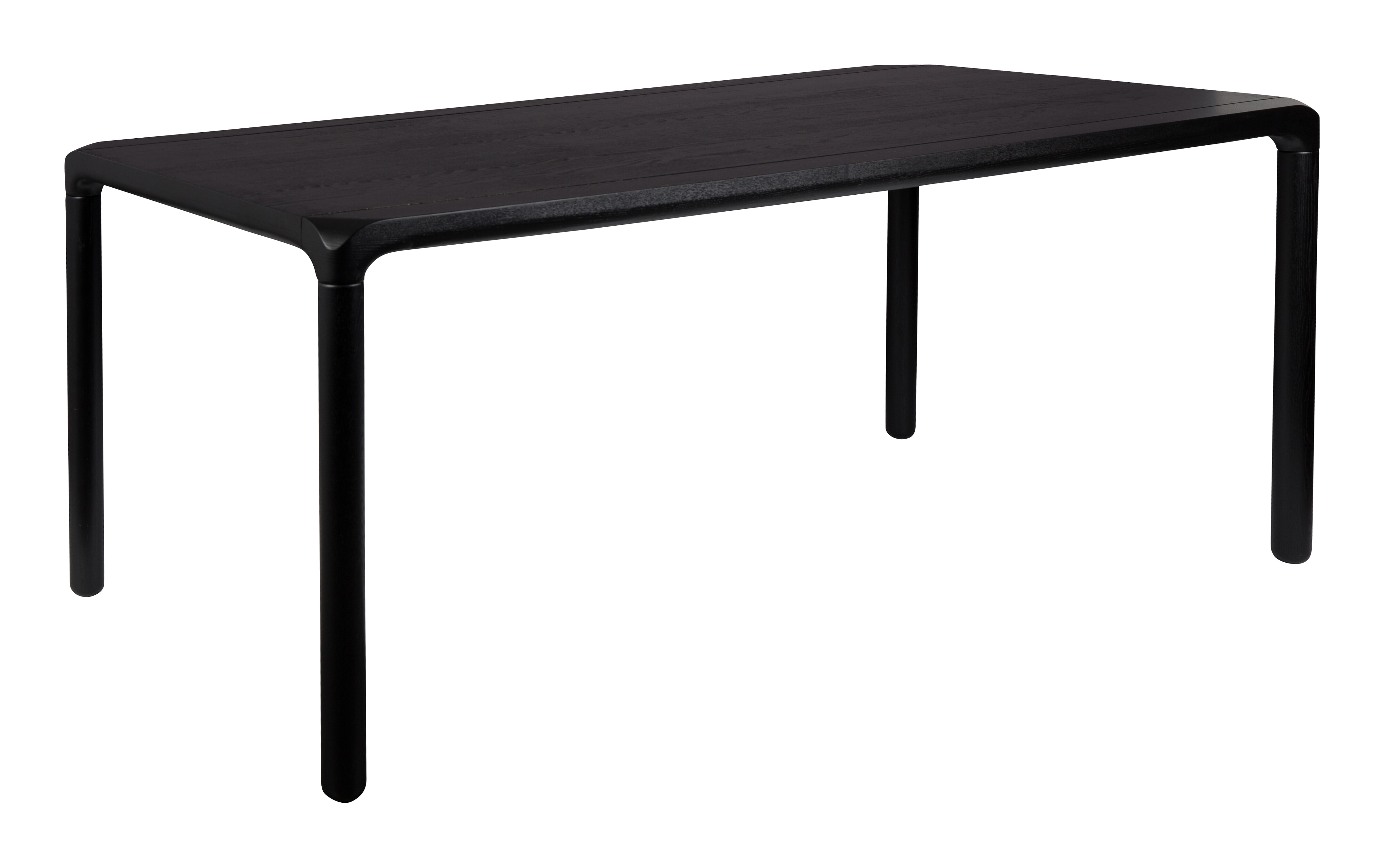 Zuiver Eettafel Storm Essenhout, 160 x 90cm - Zwart
