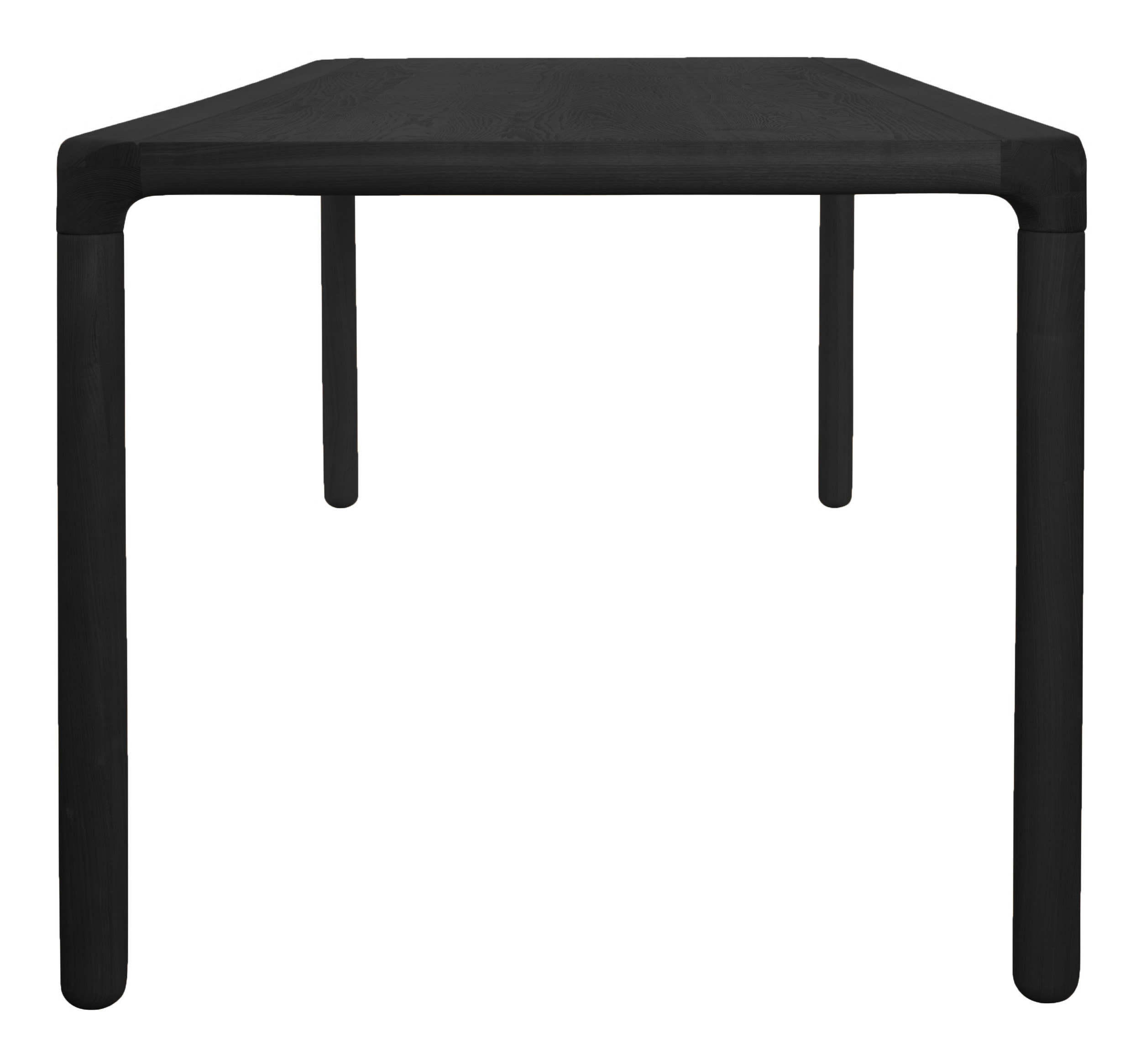 Zuiver Eettafel 'Storm' Essenhout, 160 x 90cm, kleur Zwart