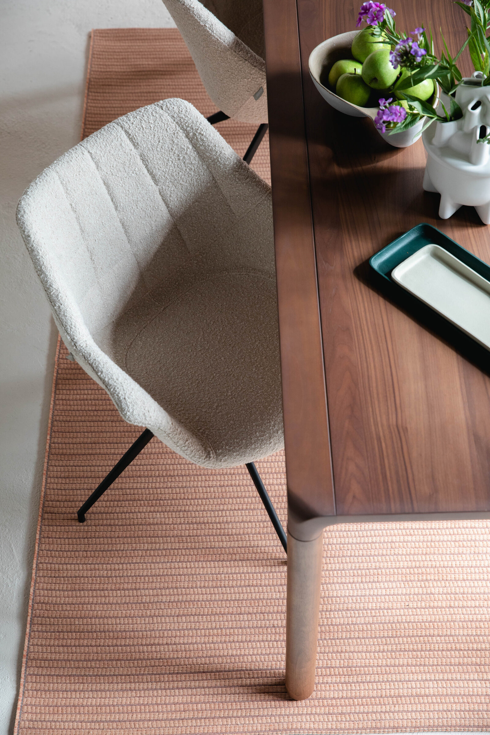 Zuiver Eettafel 'Storm' Essenhout, 160 x 90cm, kleur Walnoot