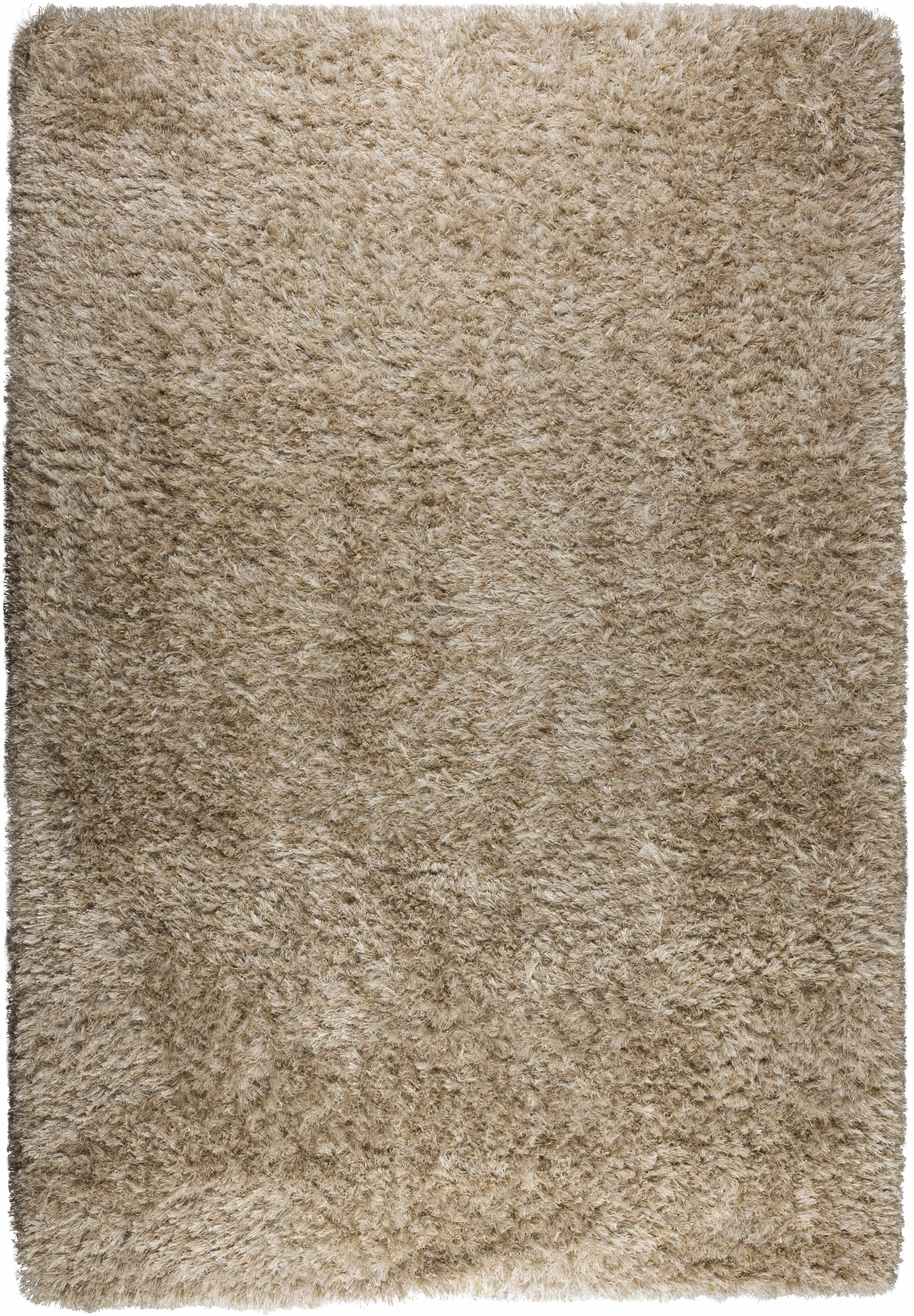 Dutchbone Vloerkleed Hairy Wol, 160 x 230cm - Beige