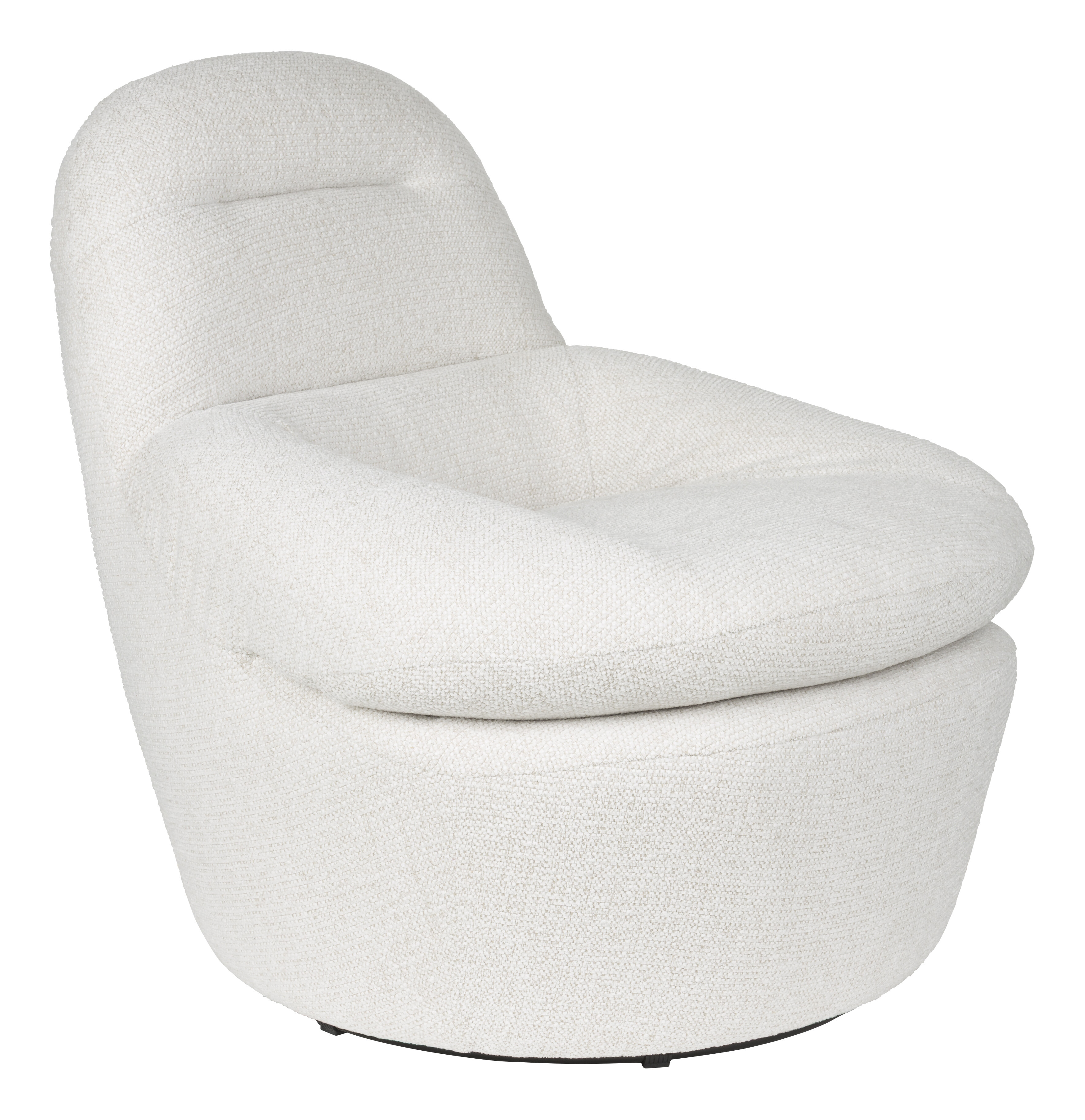 ZILT Draaifauteuil Vello Bouclé - Off White