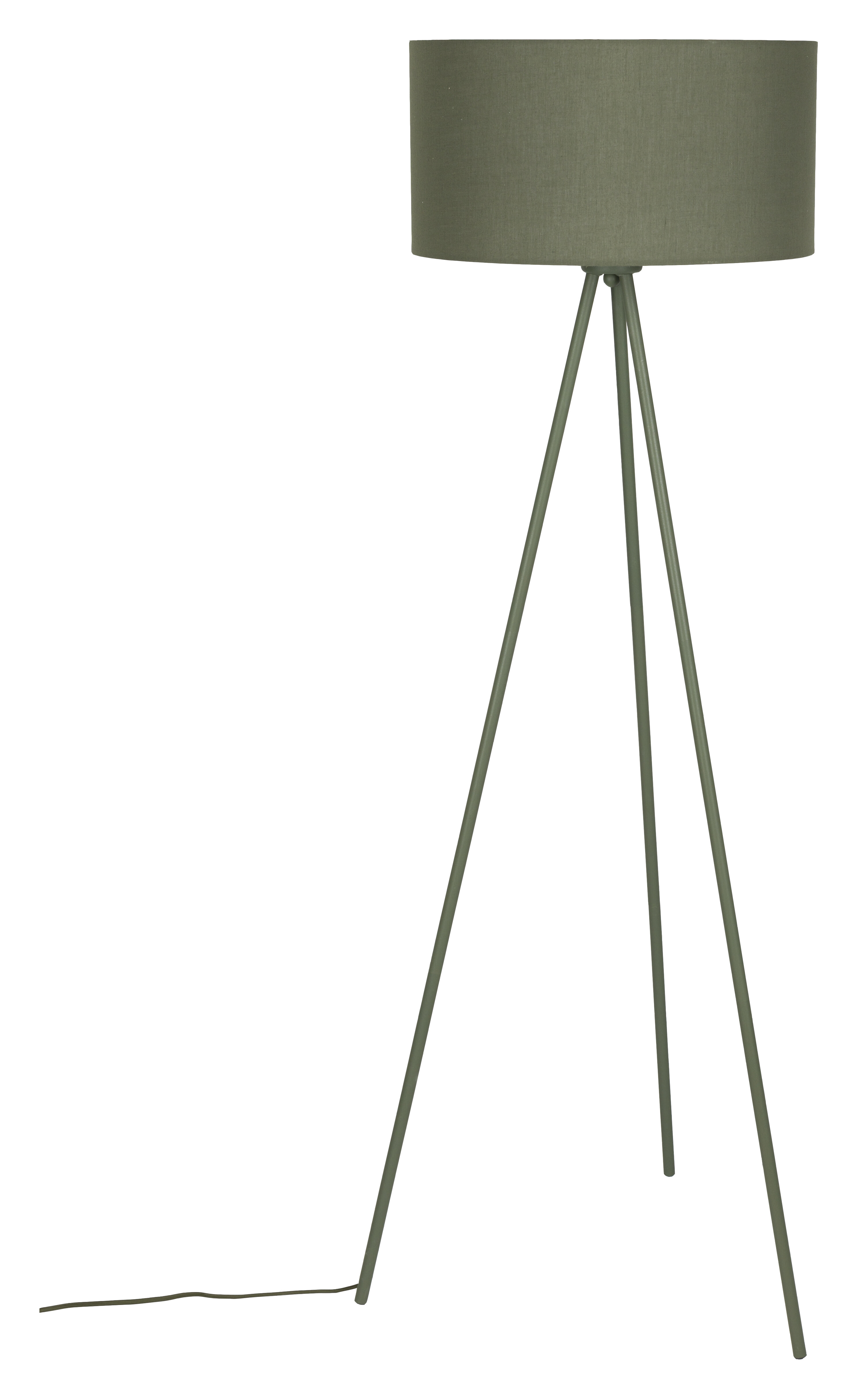 ZILT Vloerlamp 'Devonta' 146cm, kleur Groen