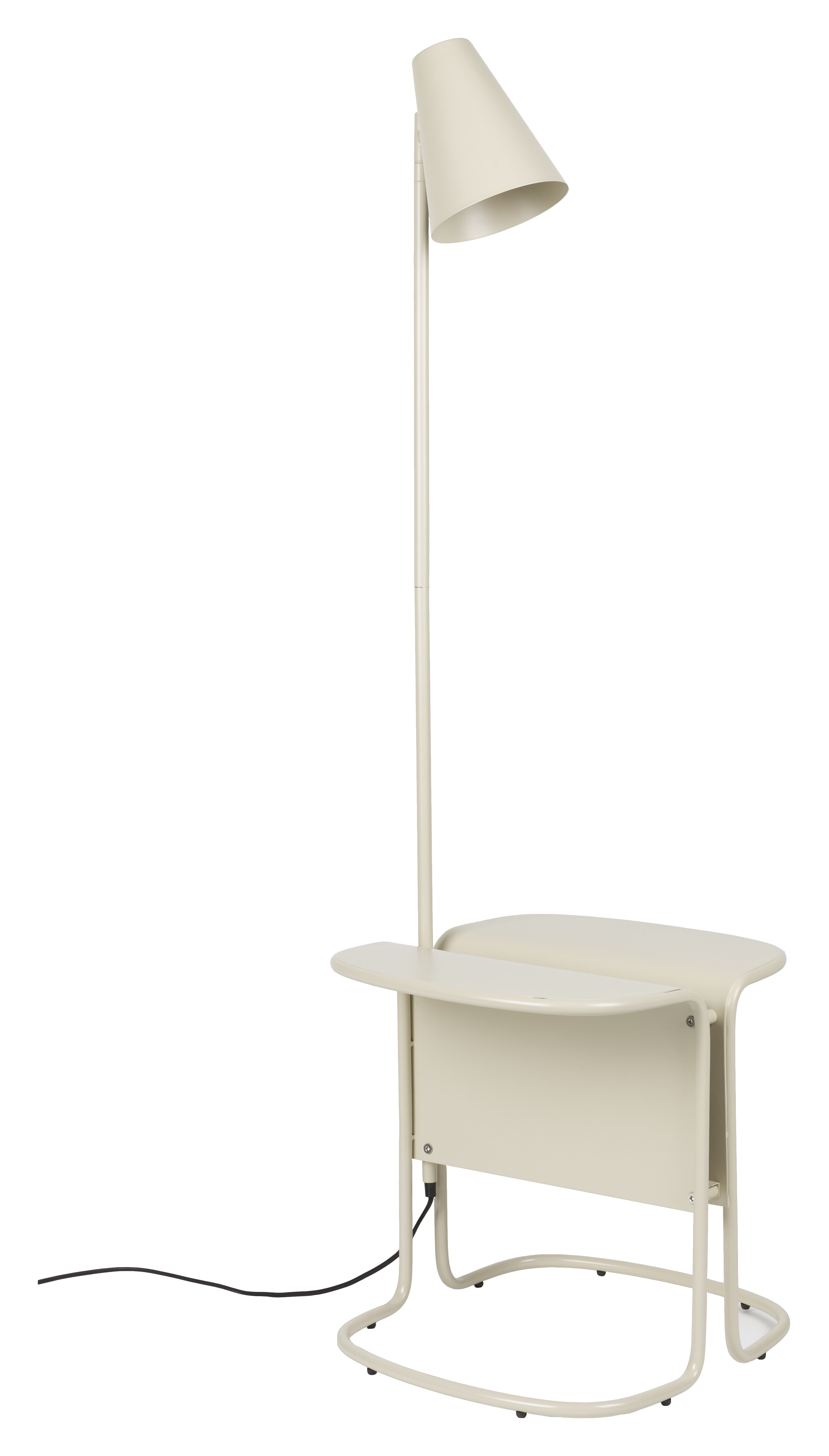 Zuiver Vloerlamp 'Lustor' 130cm, kleur Beige
