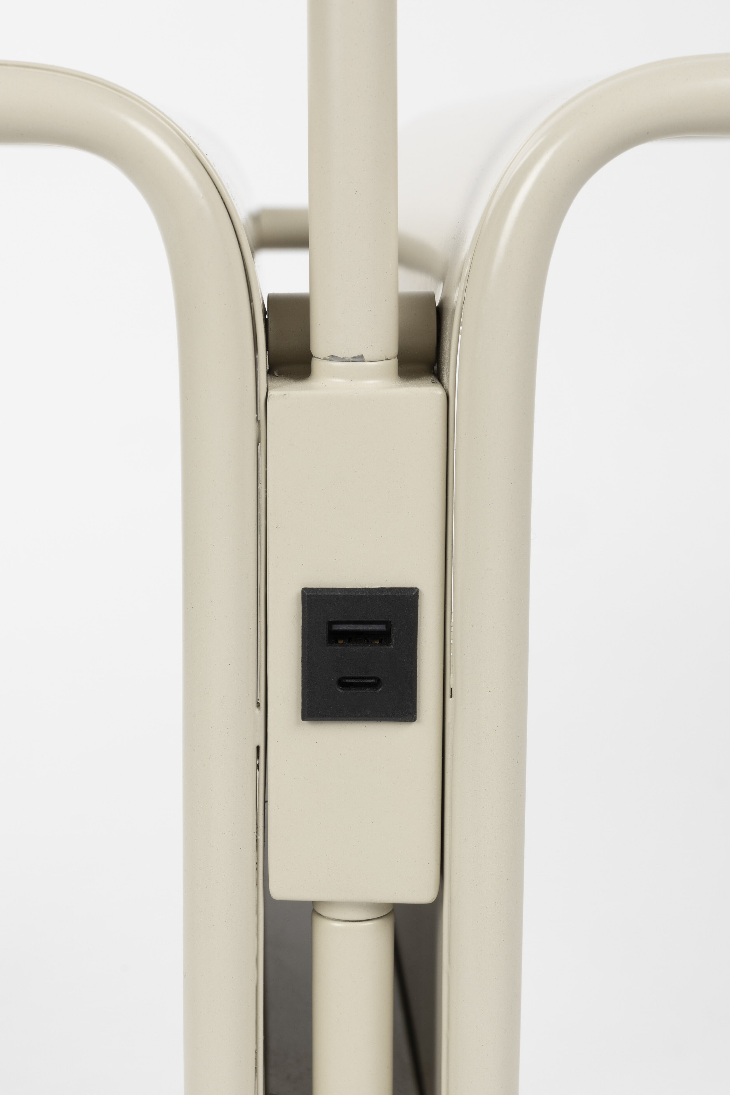 Zuiver Vloerlamp 'Lustor' 130cm, kleur Beige