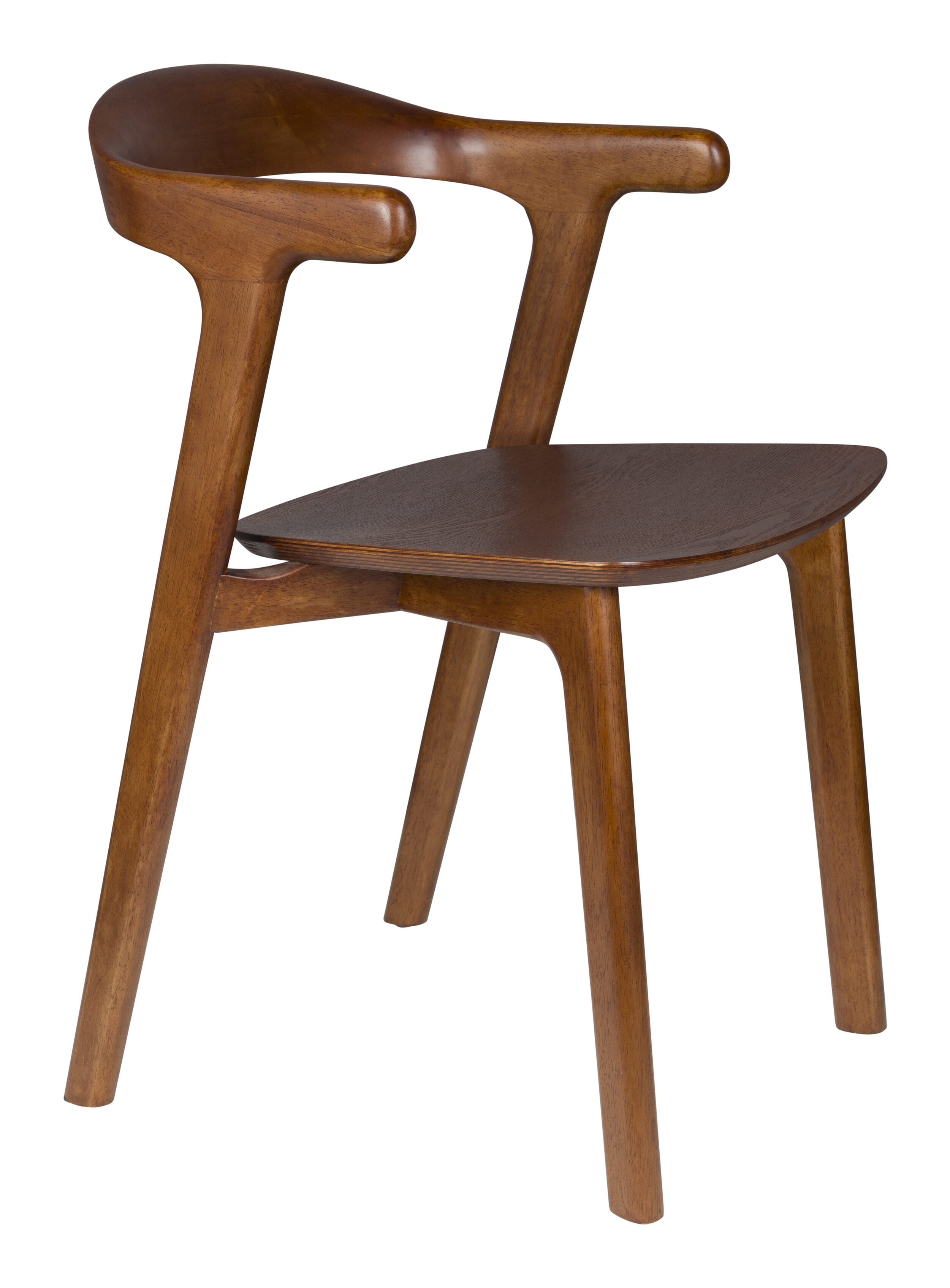 Zuiver Eetkamerstoel Northwood Hout - Walnoot