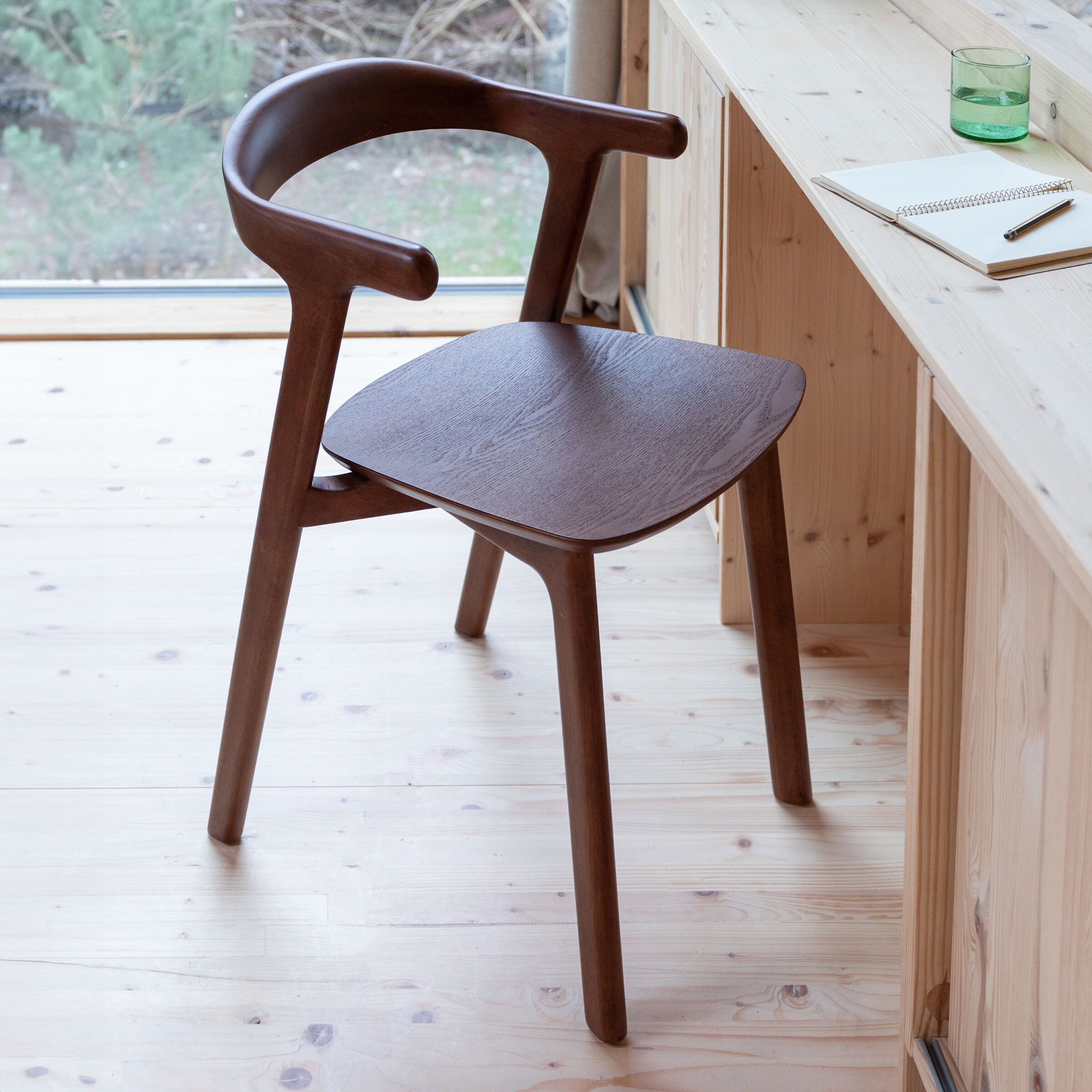 Zuiver Eetkamerstoel 'Northwood' Hout