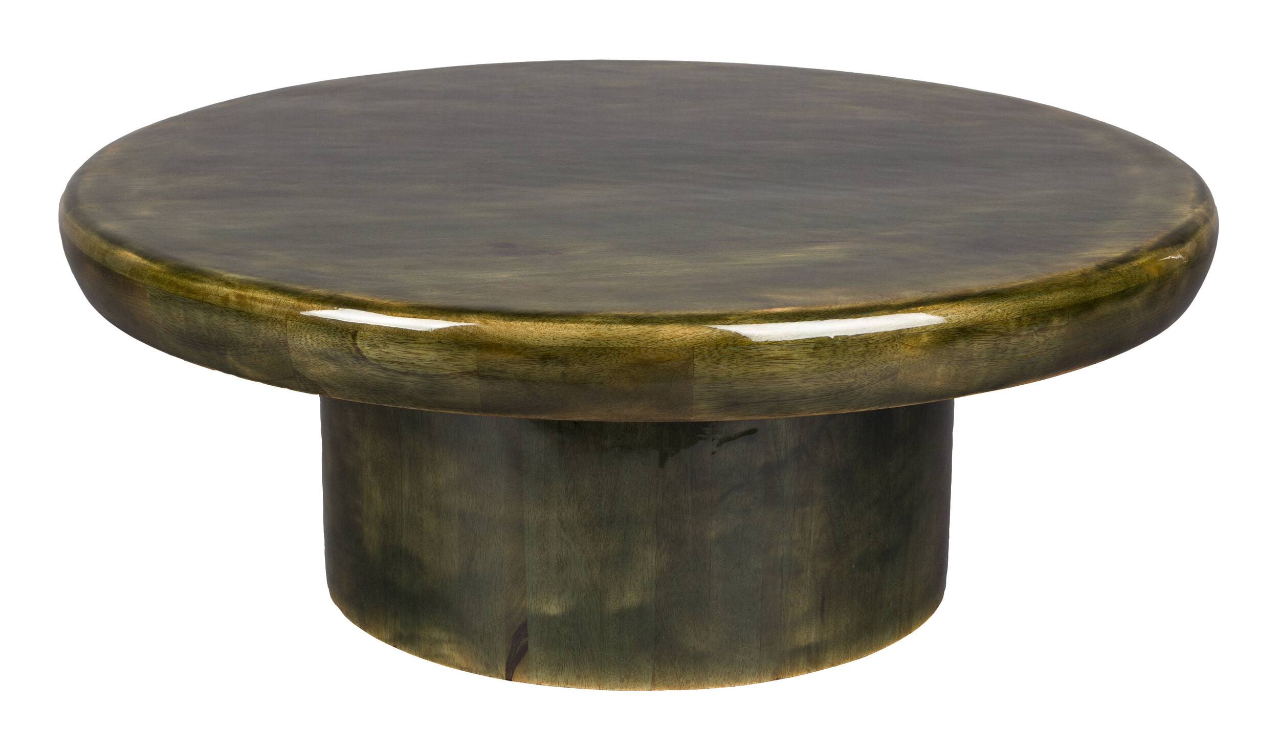 Dutchbone Ronde Salontafel 'Mush' Mangohout