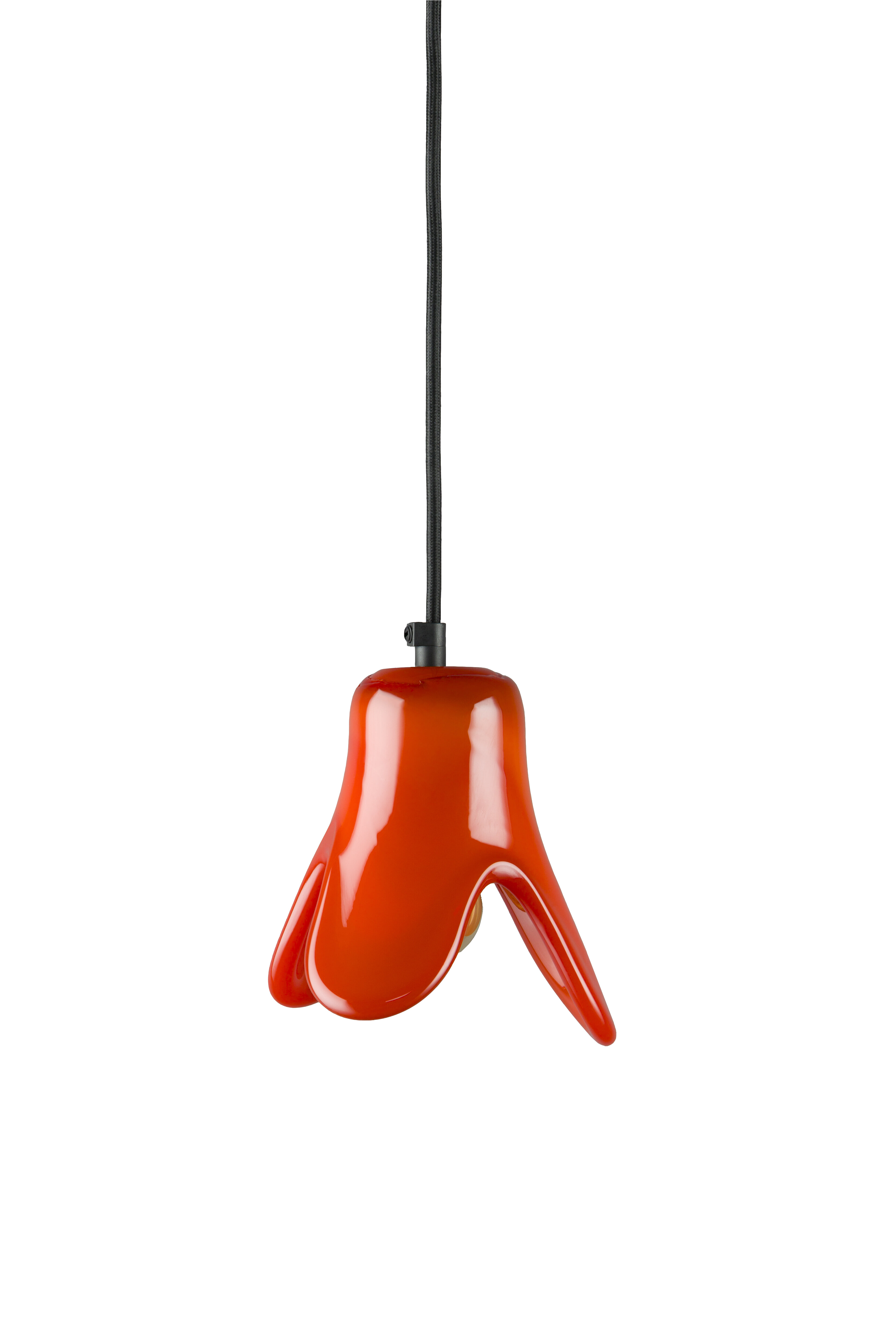 Dutchbone Hanglamp Gable Glas - Oranje