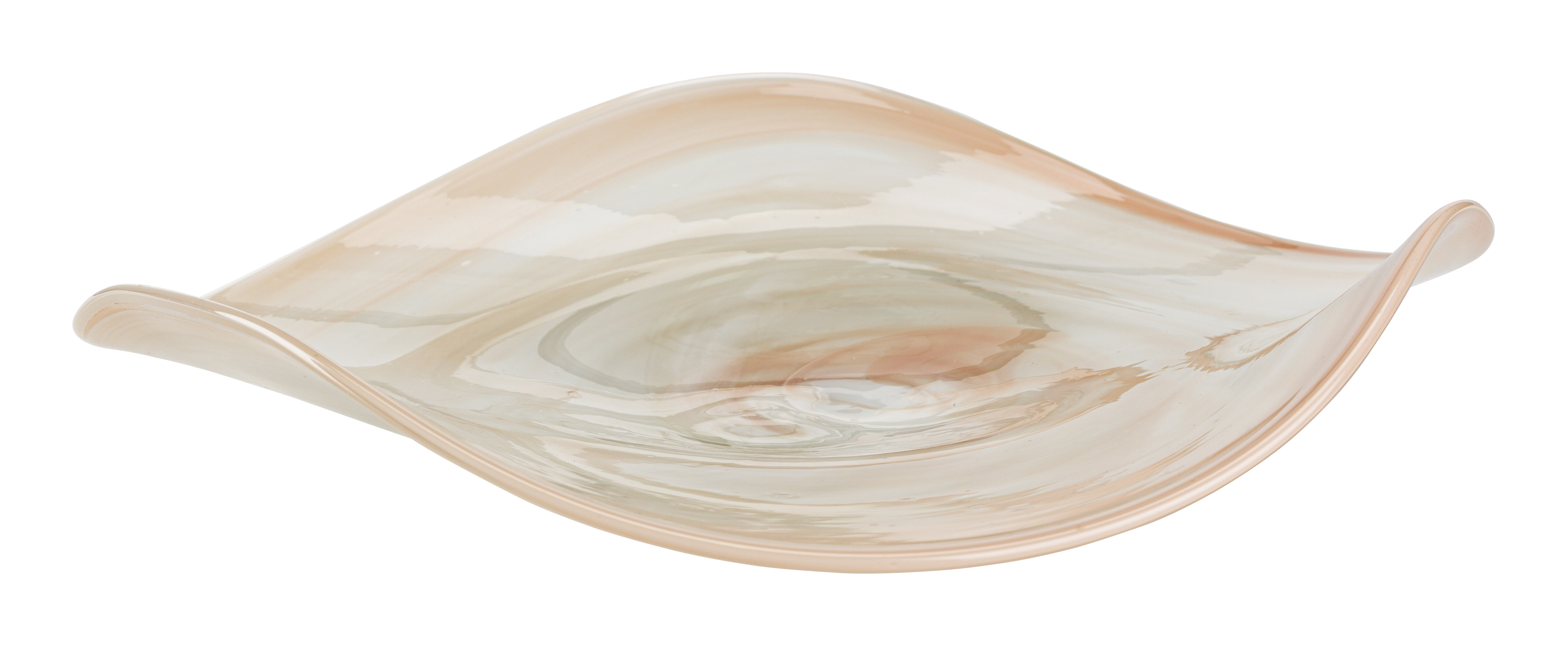 Zuiver Schaal Maria Glas, 36 x 34cm - Roze