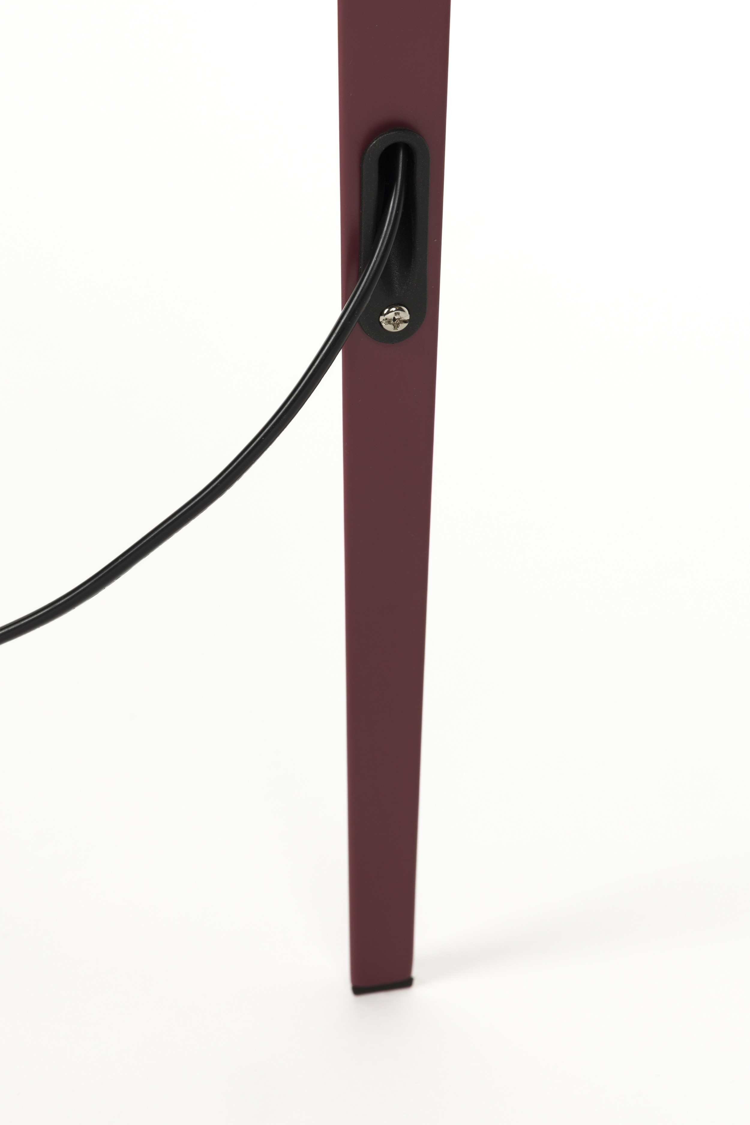 Zuiver Vloerlamp 'Tripod' 157cm, kleur Marsala