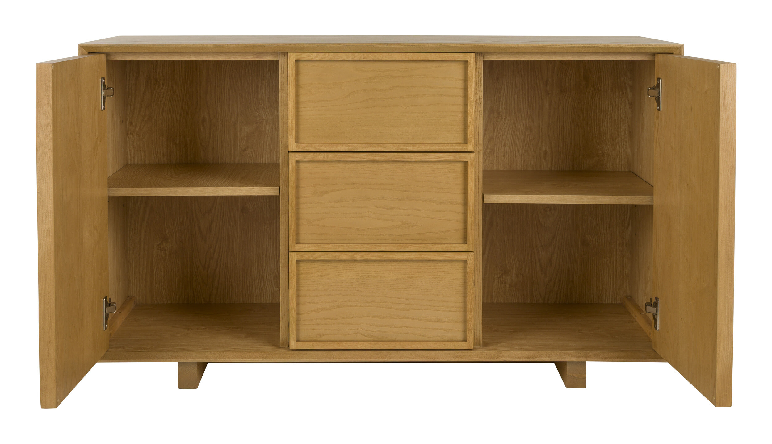 Zuiver Dressoir 'Raster' Essenhout, 120cm