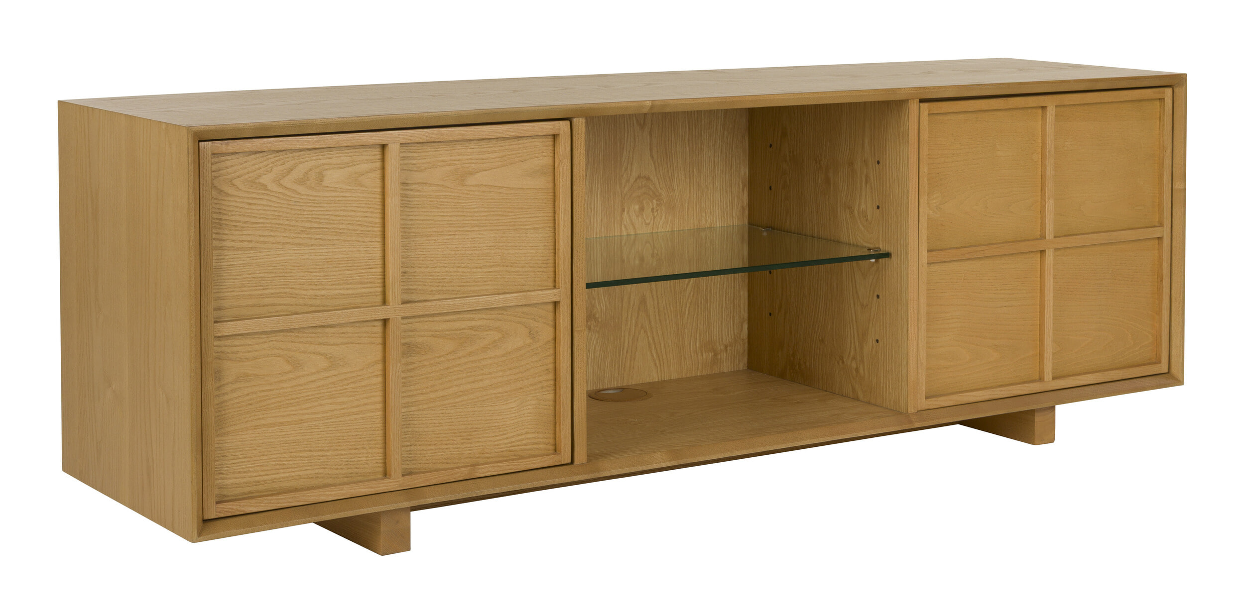 Zuiver TV-meubel 'Raster' Essenhout, 160cm