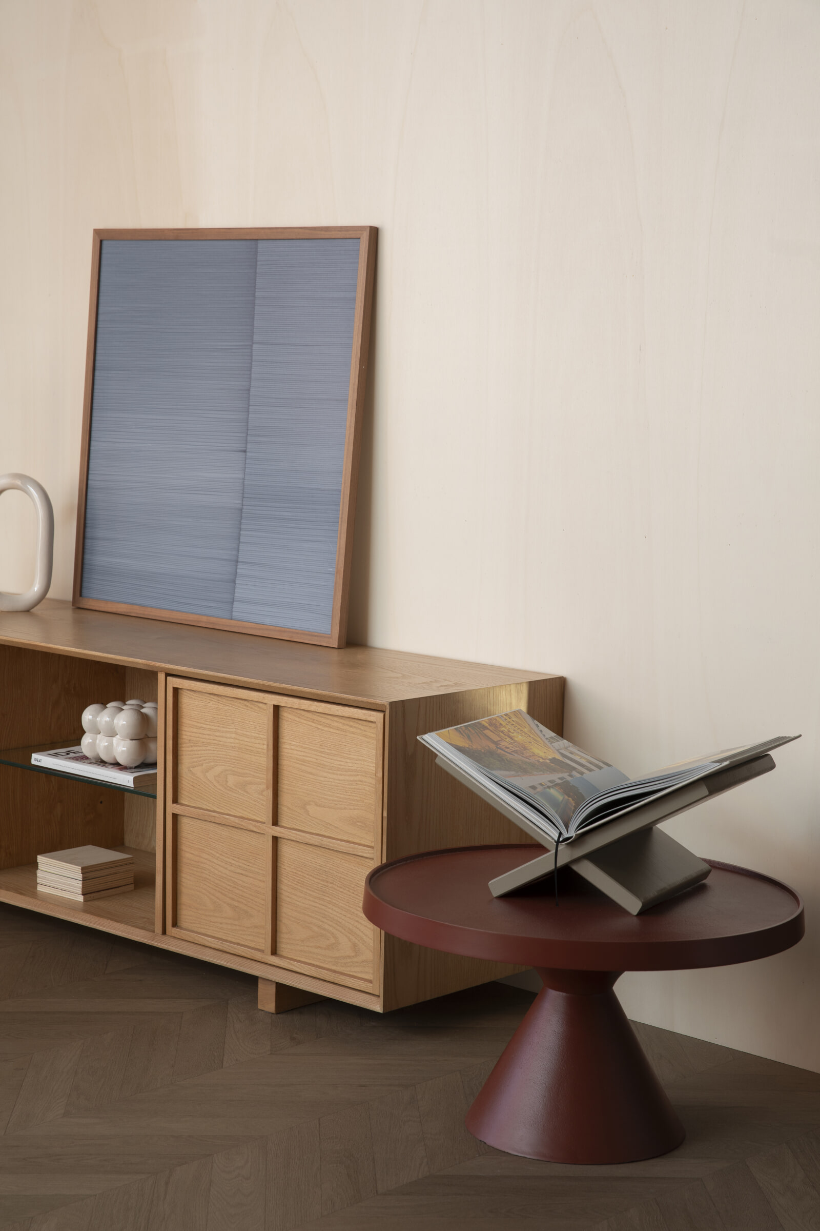 Zuiver TV-meubel 'Raster' Essenhout, 160cm