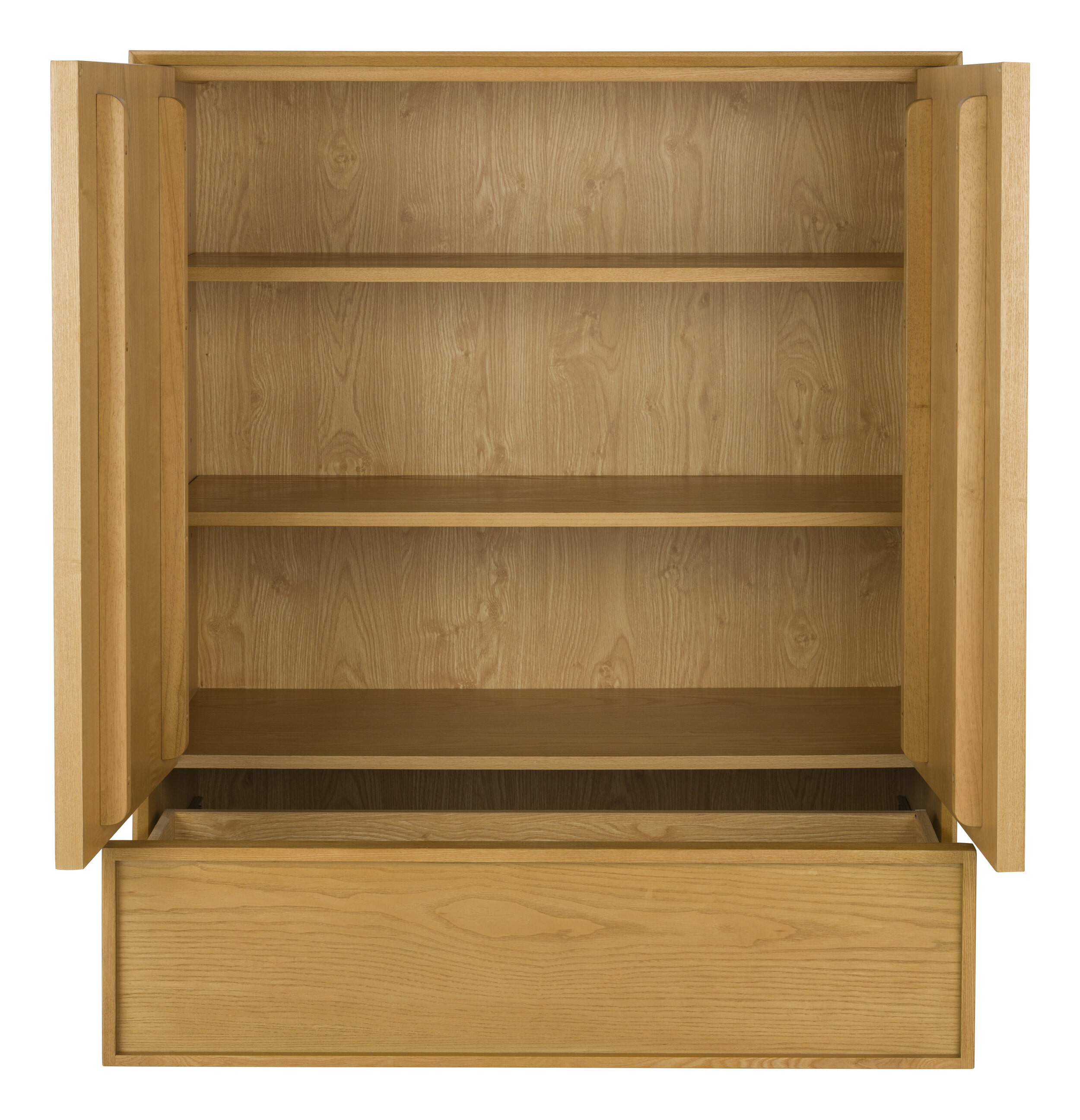 Zuiver Opbergkast 'Raster' Essenhout, 120 x 100cm