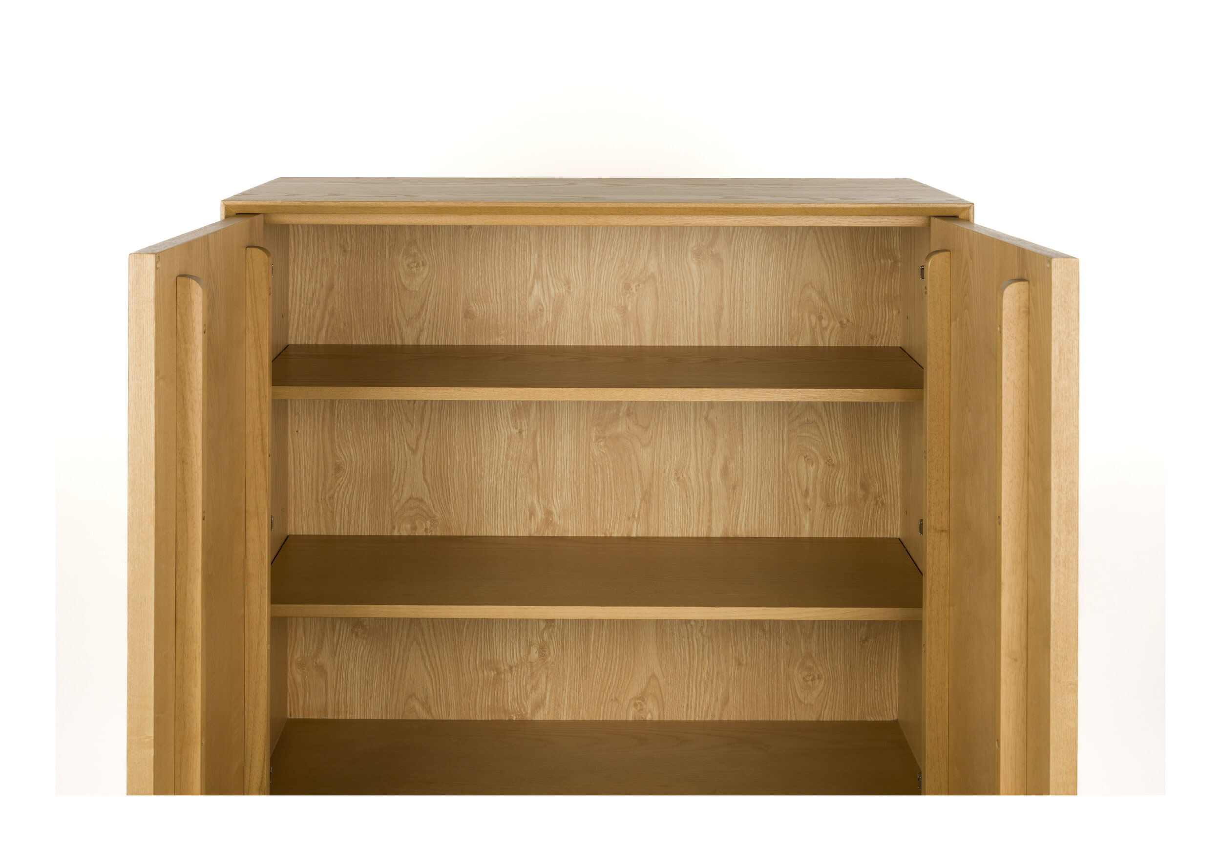 Zuiver Opbergkast 'Raster' Essenhout, 120 x 100cm