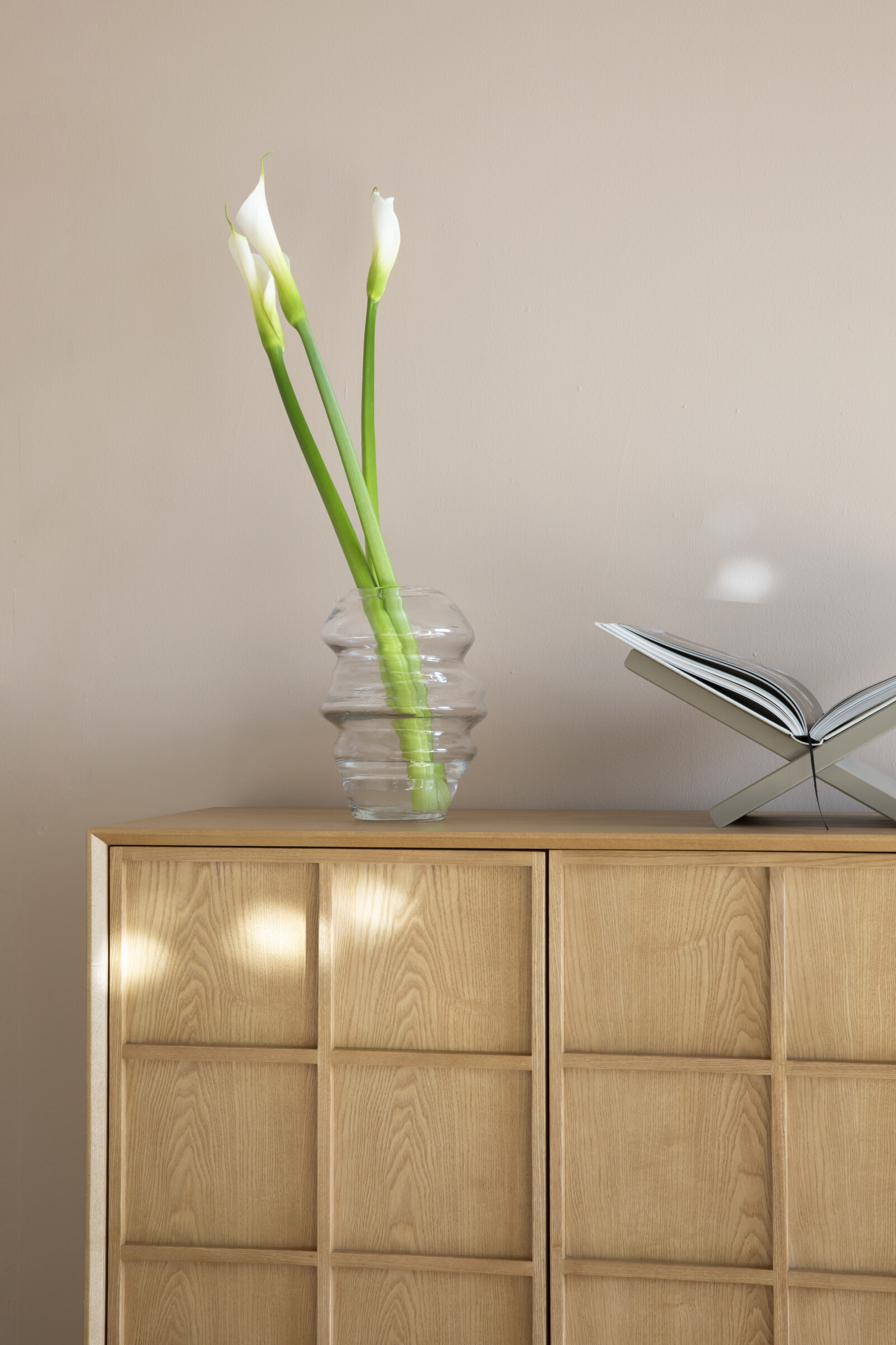 Zuiver Opbergkast 'Raster' Essenhout, 120 x 100cm