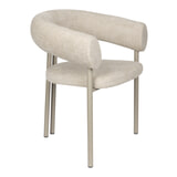 Zuiver Eetkamerstoel 'Heels' Geweven stof, kleur Beige