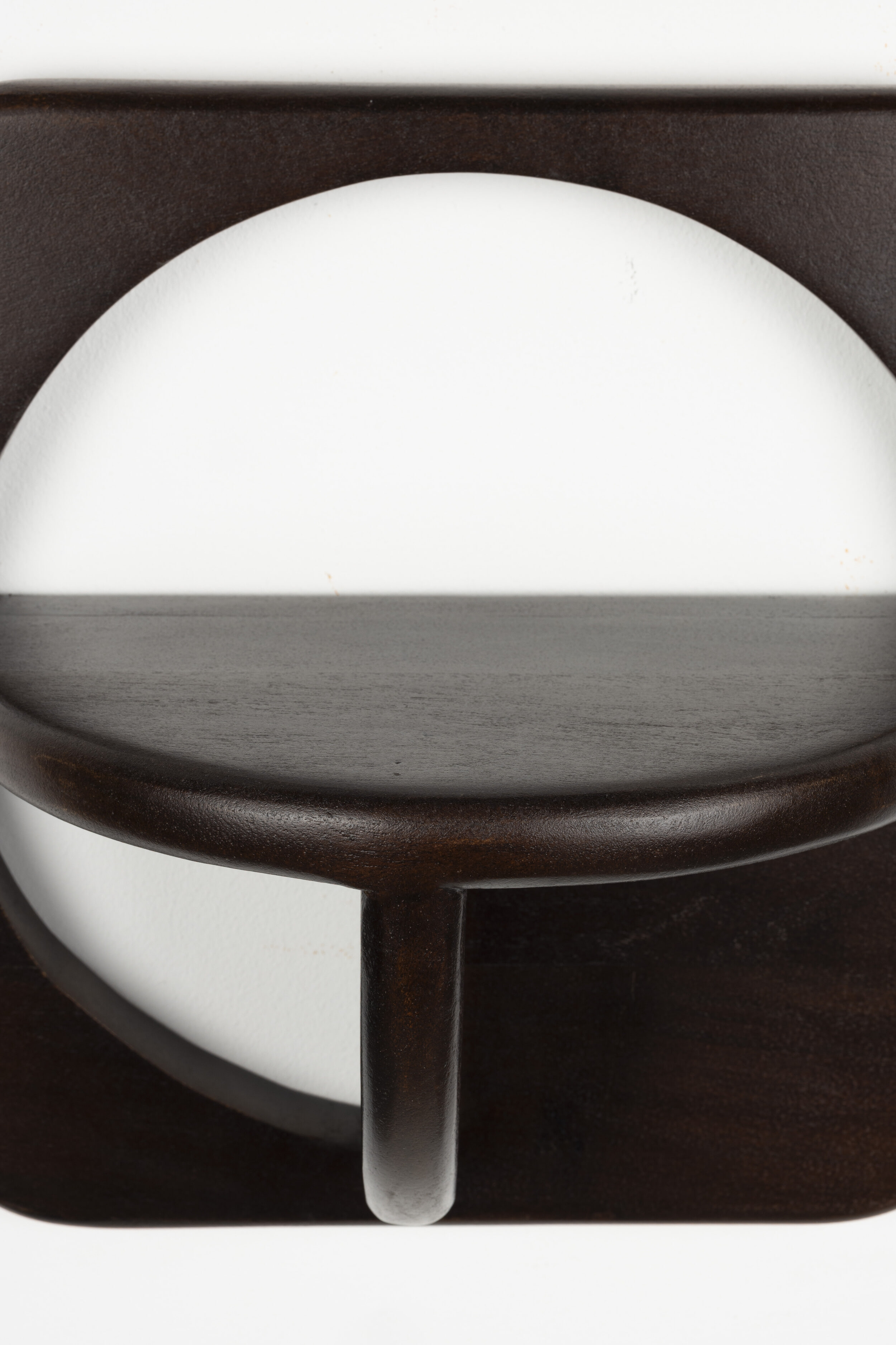 ZILT Wandplank 'Falynn' Walnootlook, Set van 2 stuks