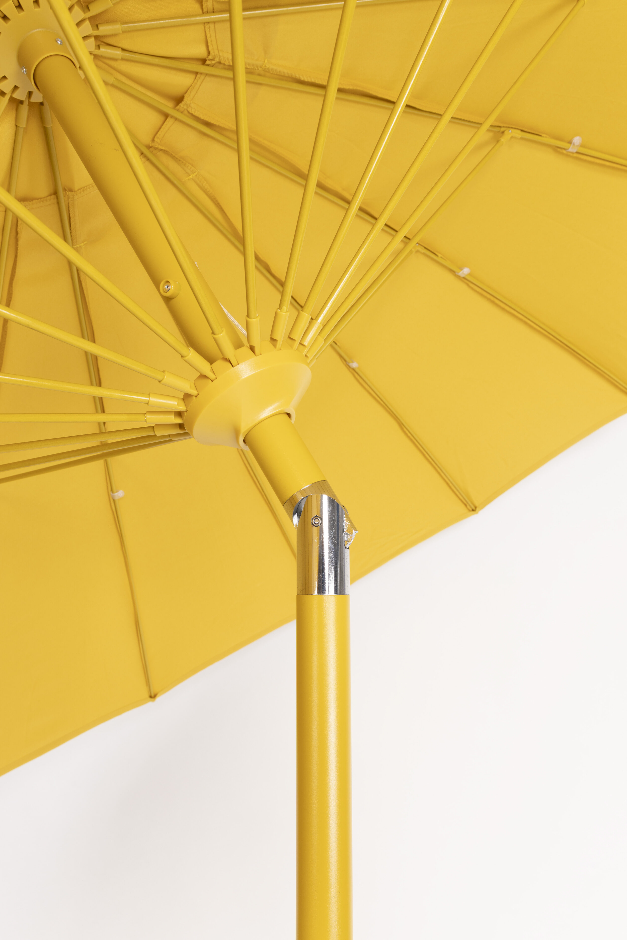 Zuiver Parasol 'Sunshine' 250cm, kleur Geel