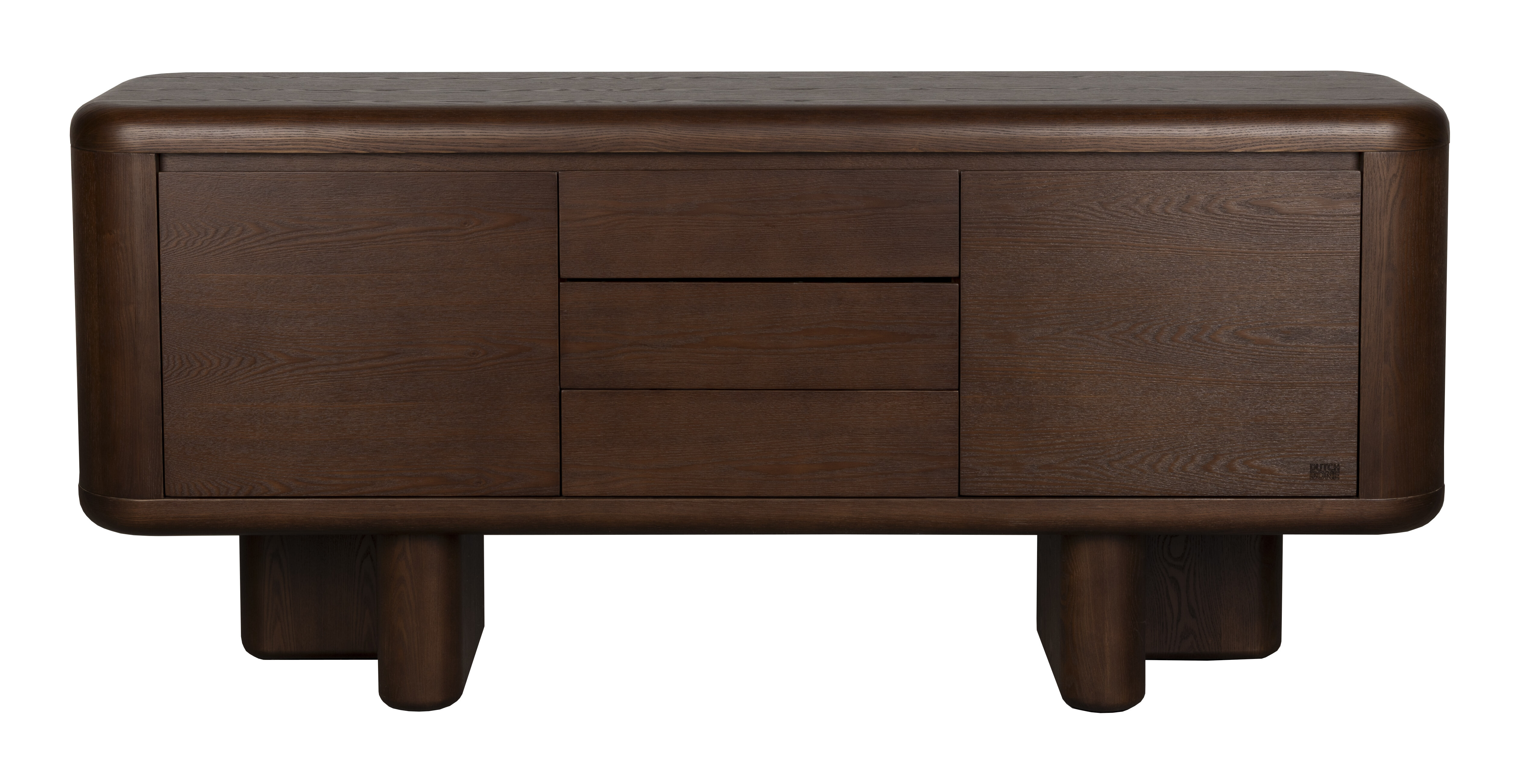 Dutchbone TV-meubel 'Herman' Walnootlook, 160cm