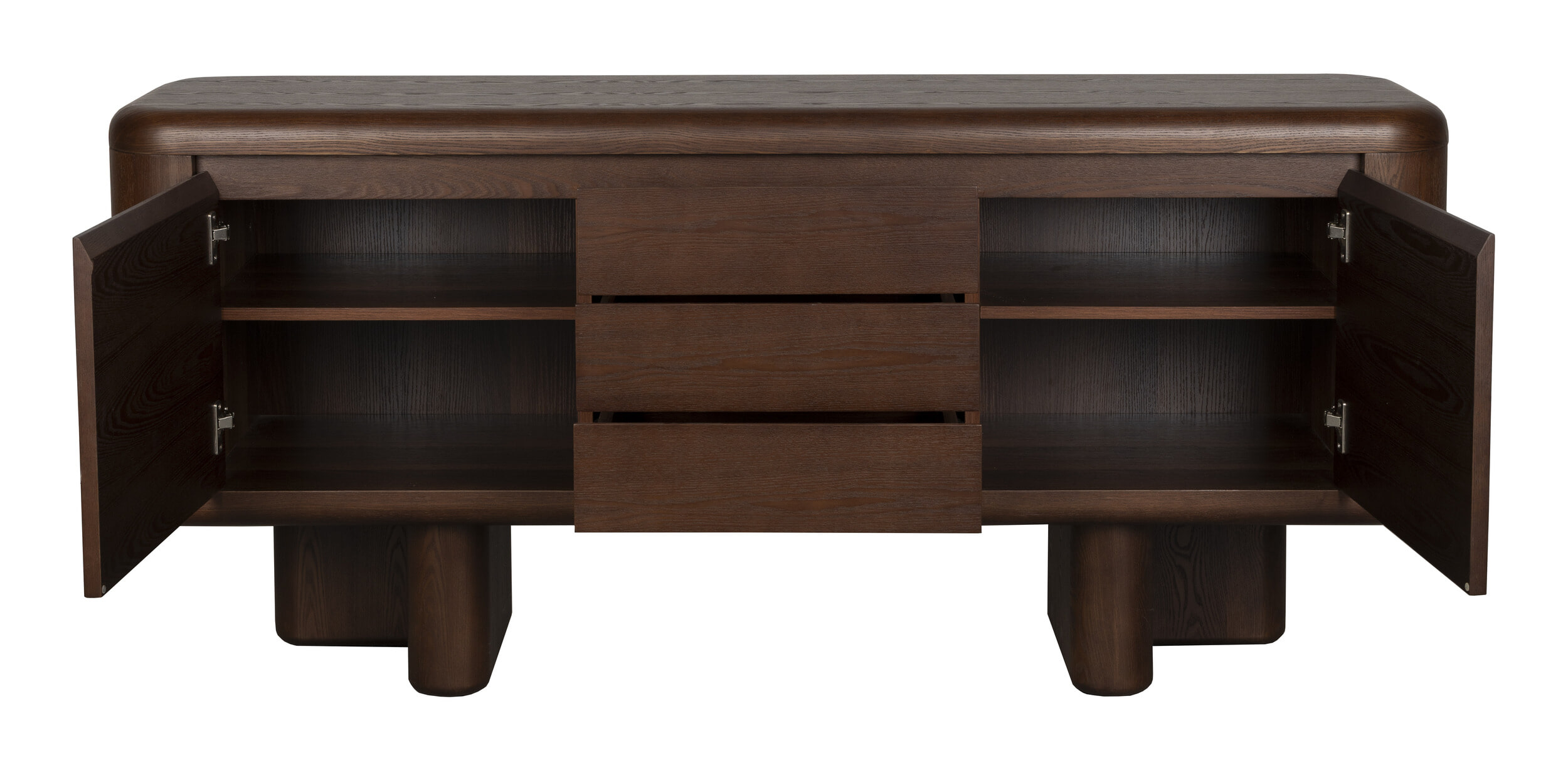 Dutchbone TV-meubel 'Herman' Walnootlook, 160cm