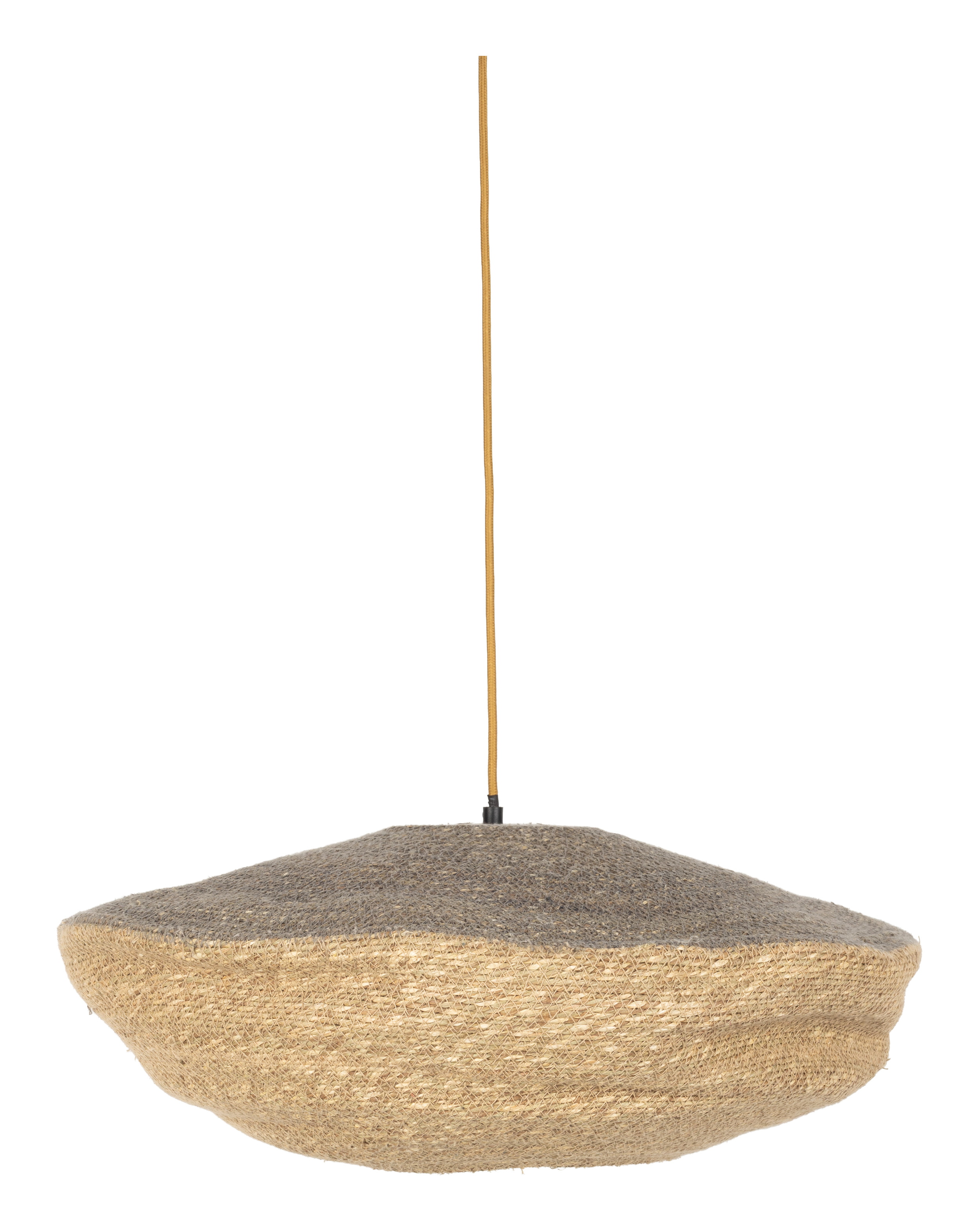ZILT Hanglamp Dauw L Naturel vezel, 60 x 20cm