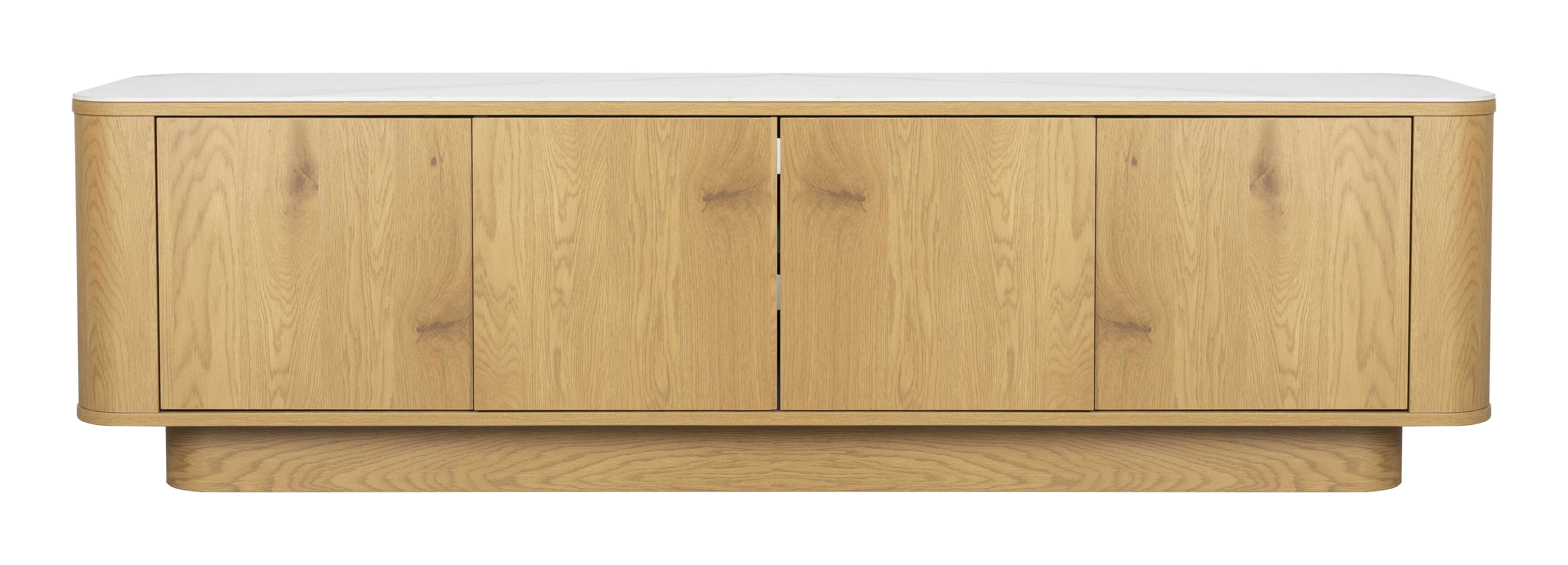 ZILT TV-meubel 'Nathen' Eiken en marmerlook, 180cm