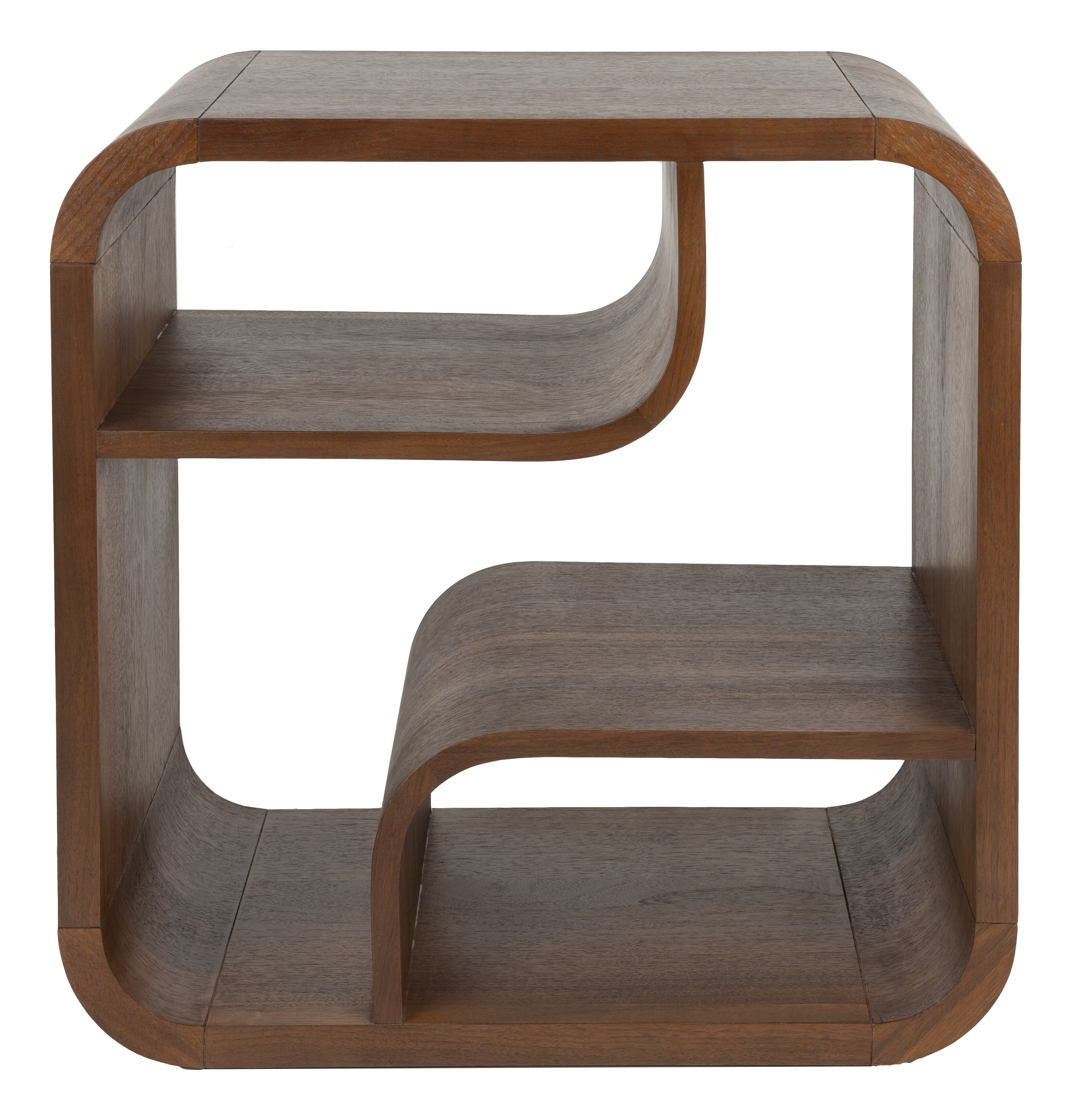 Zuiver Wandkast Seven Walnoot, 60 x 60cm - Bruin