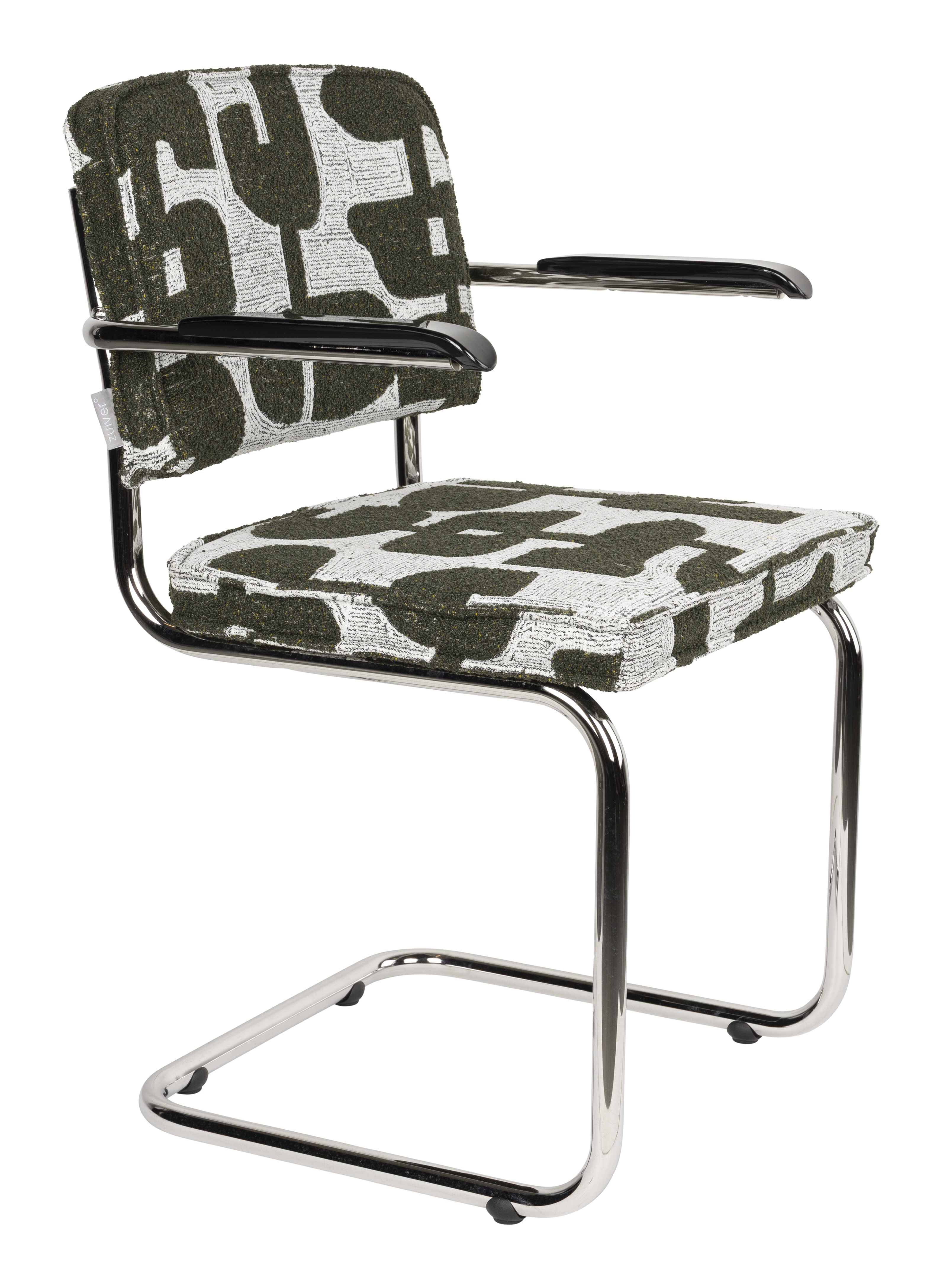 Zuiver Eetkamerstoel Ridge Deco - Groen