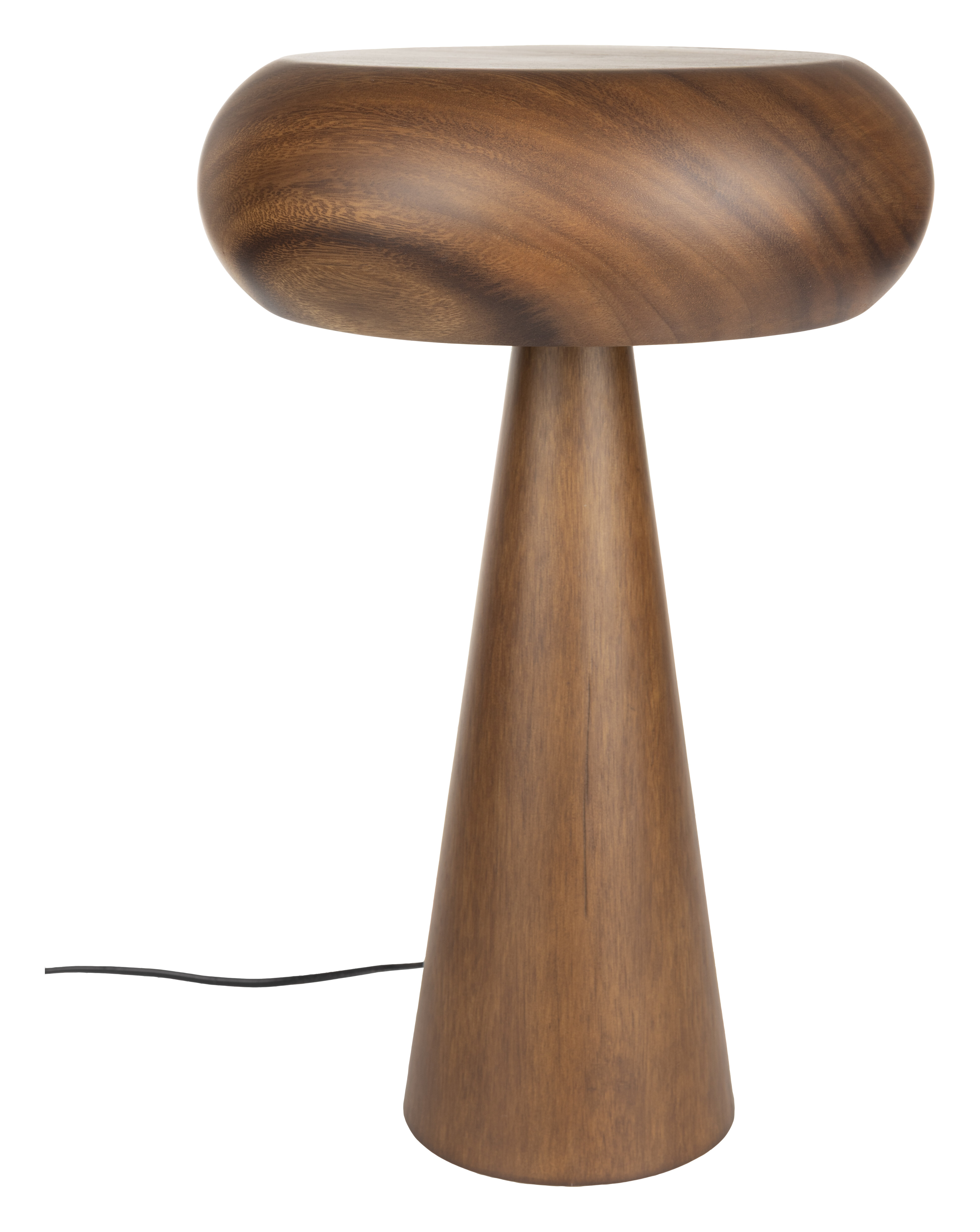 Dutchbone Tafellamp Morel Acaciahout, 47cm hoog - Bruin