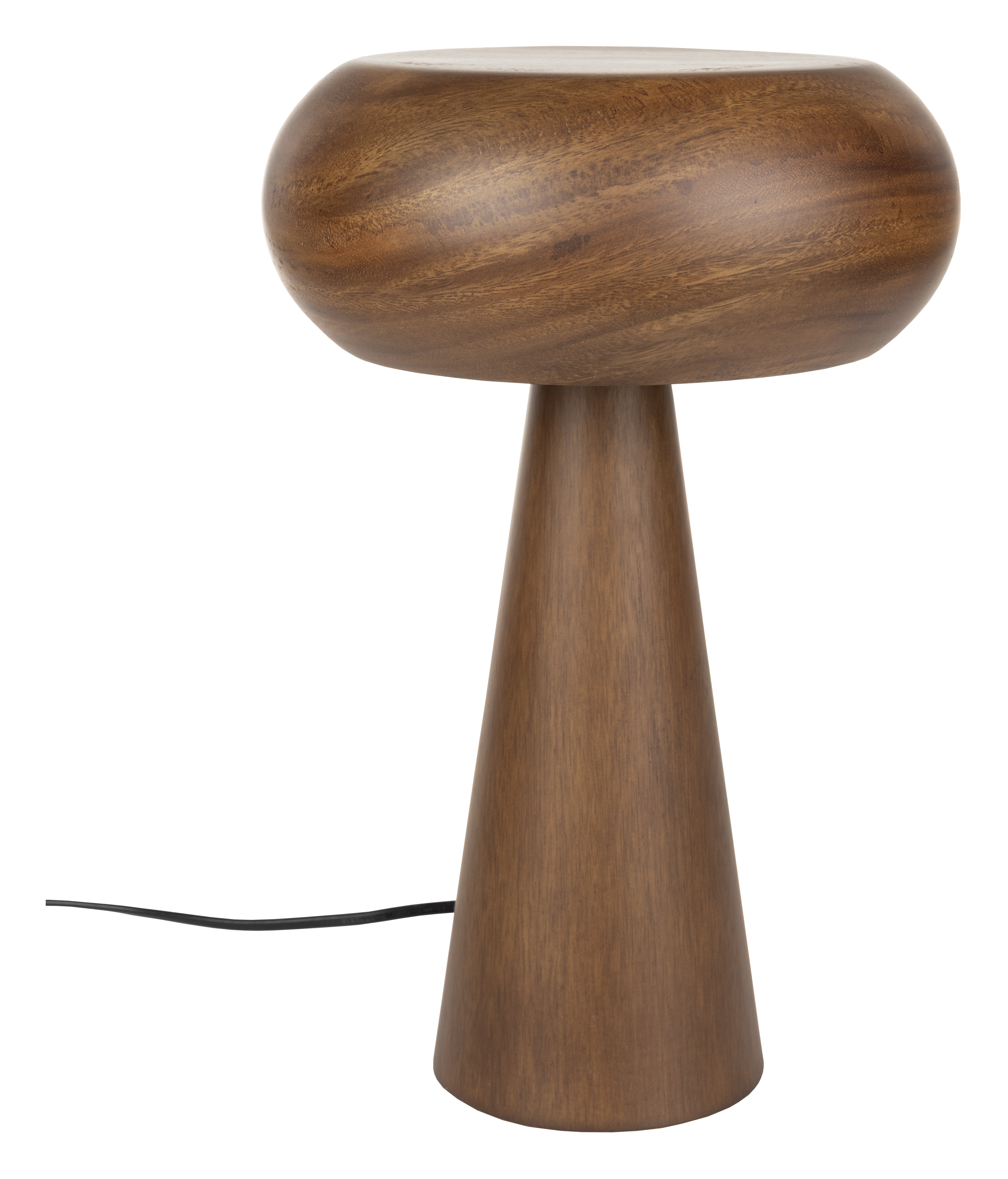 Dutchbone Tafellamp Morel Acaciahout, 37cm hoog - Bruin