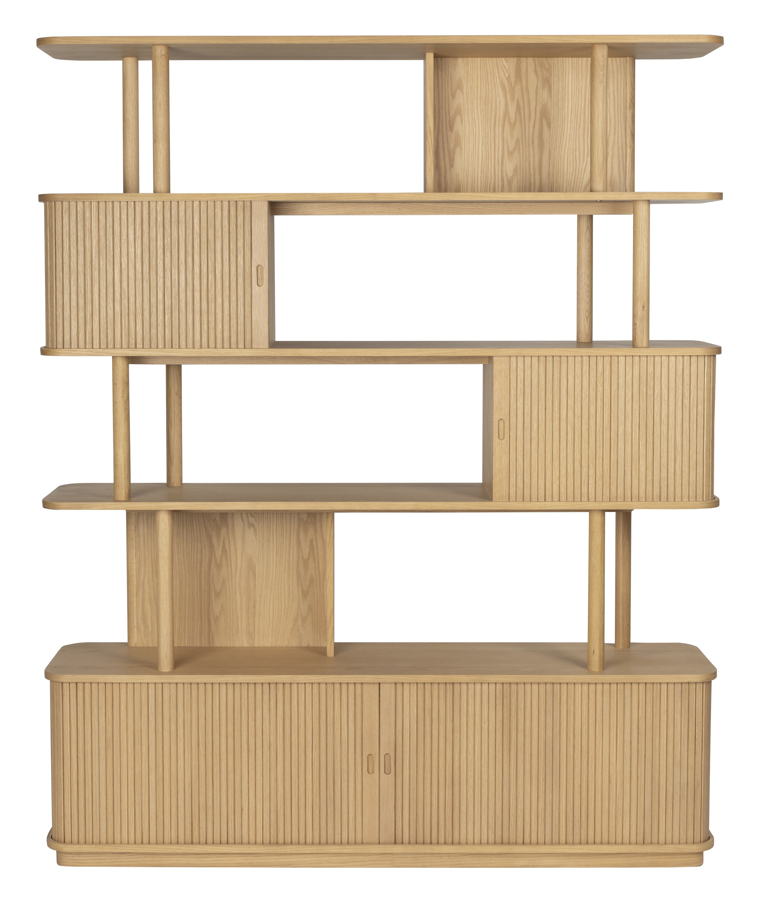 Zuiver Boekenkast 'Barbier' Hout, 195 x 160cm