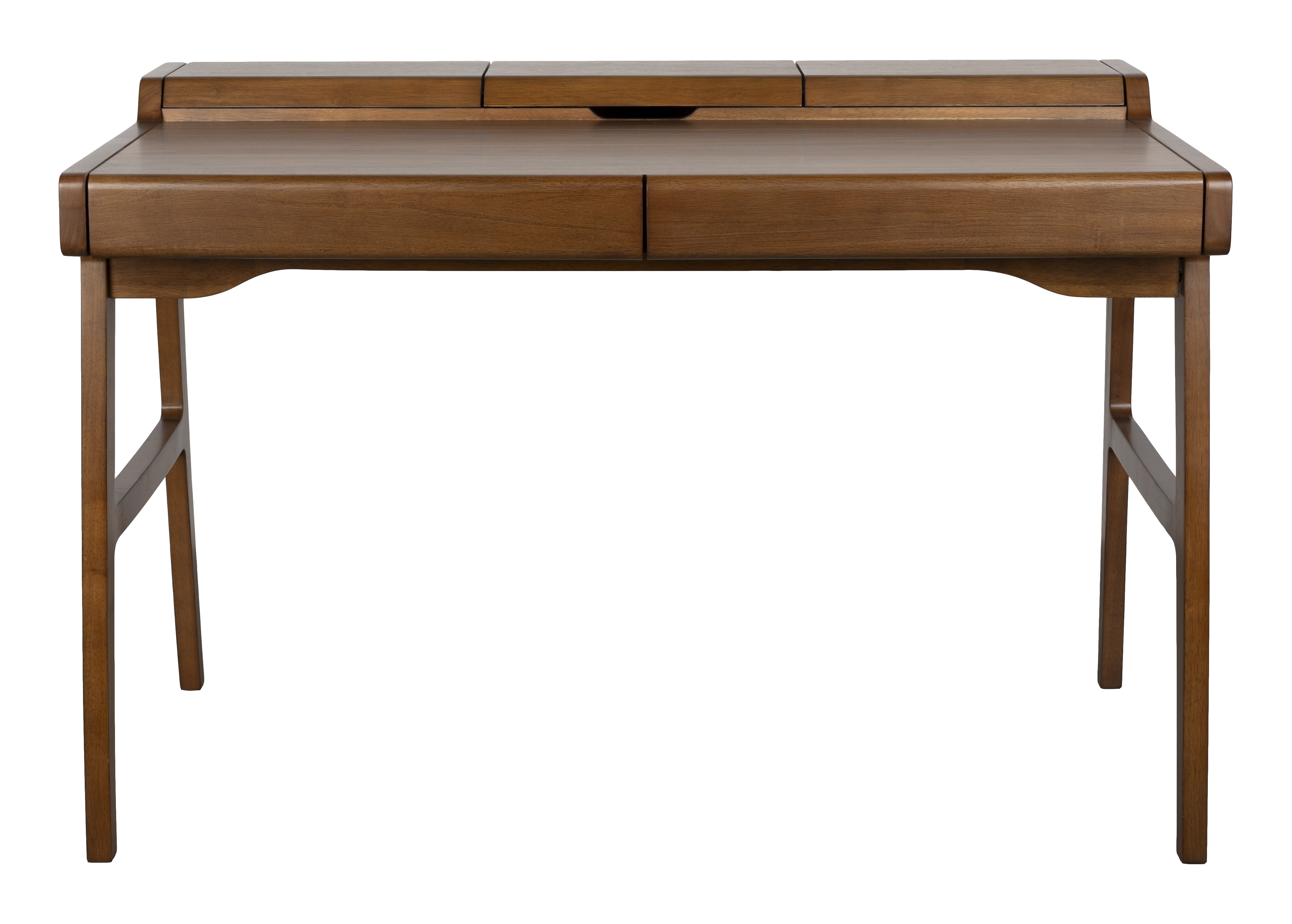 Zuiver Bureau Kaat Walnootlook, 120 x 70cm - Bruin