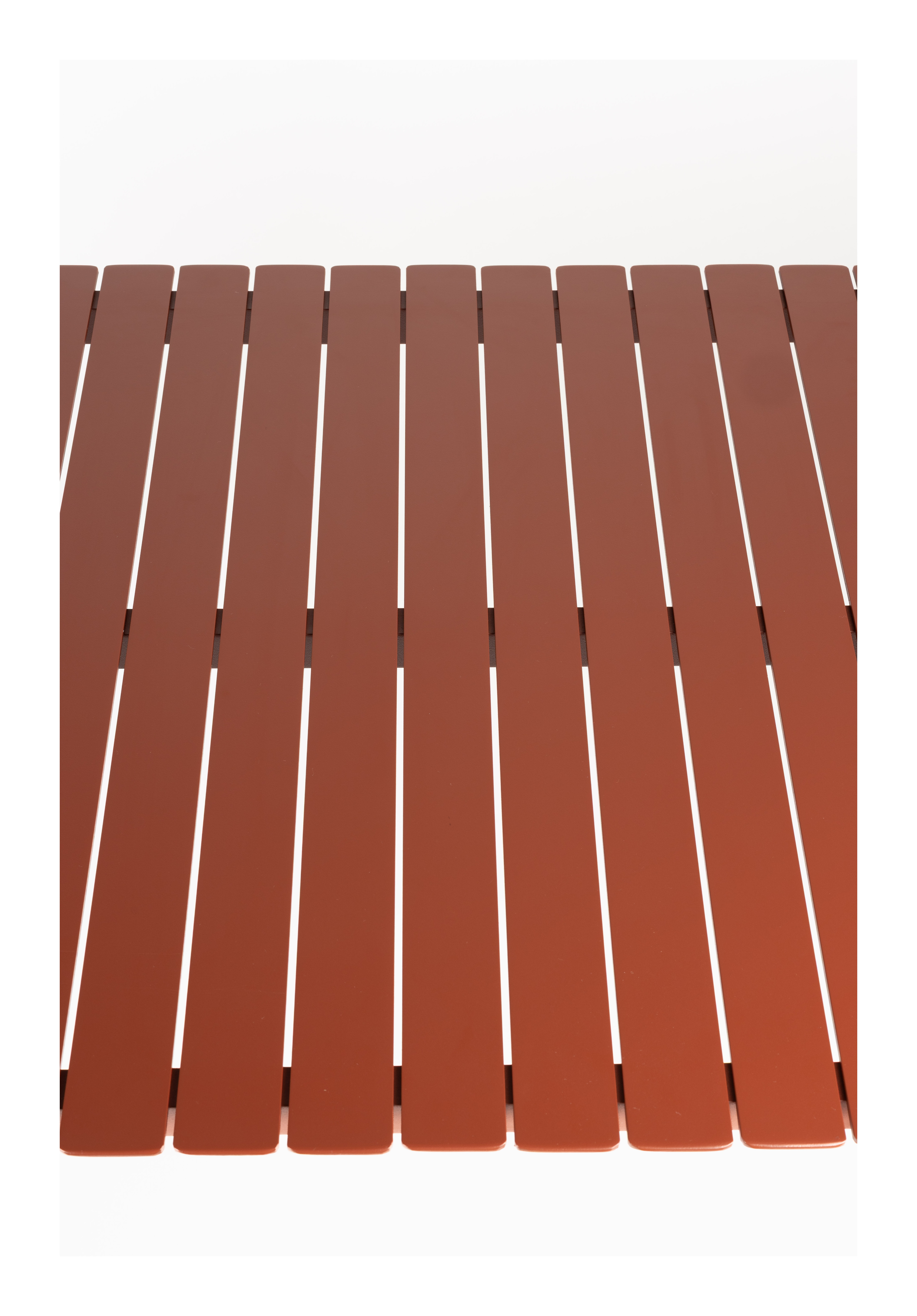 Zuiver Tuintafel 'Vondel' 168 x 87cm, kleur Rood