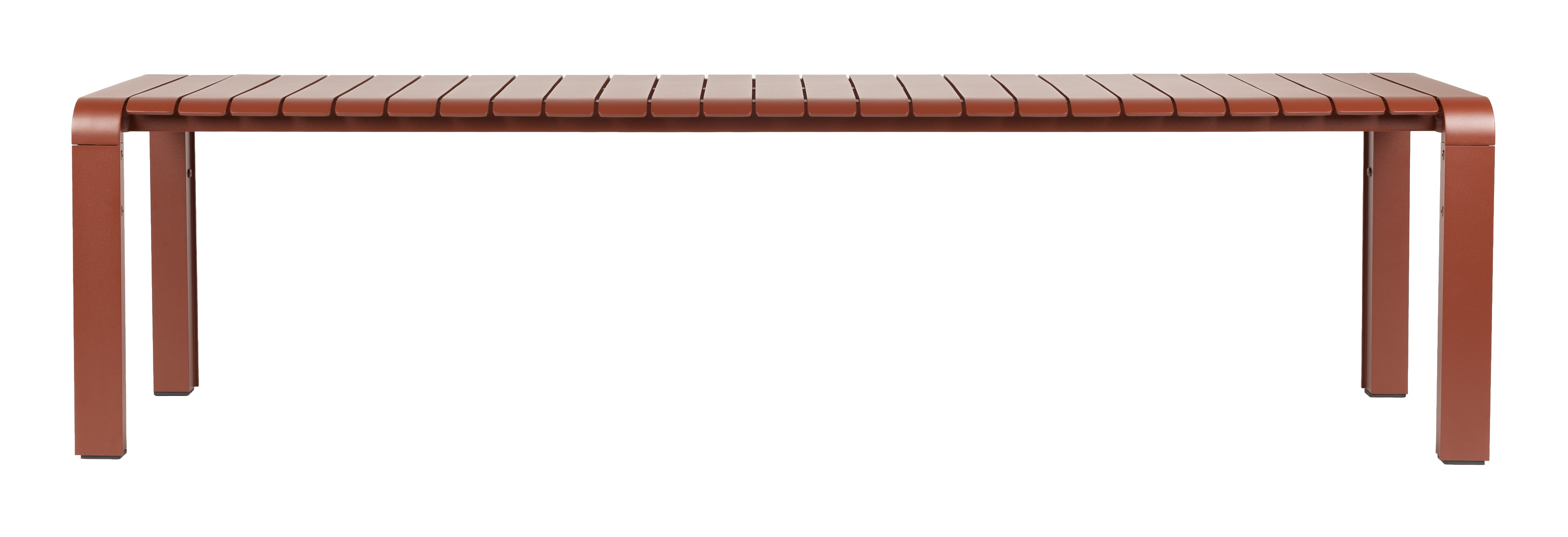 Zuiver Tuinbank 'Vondel' 175cm, kleur Rood