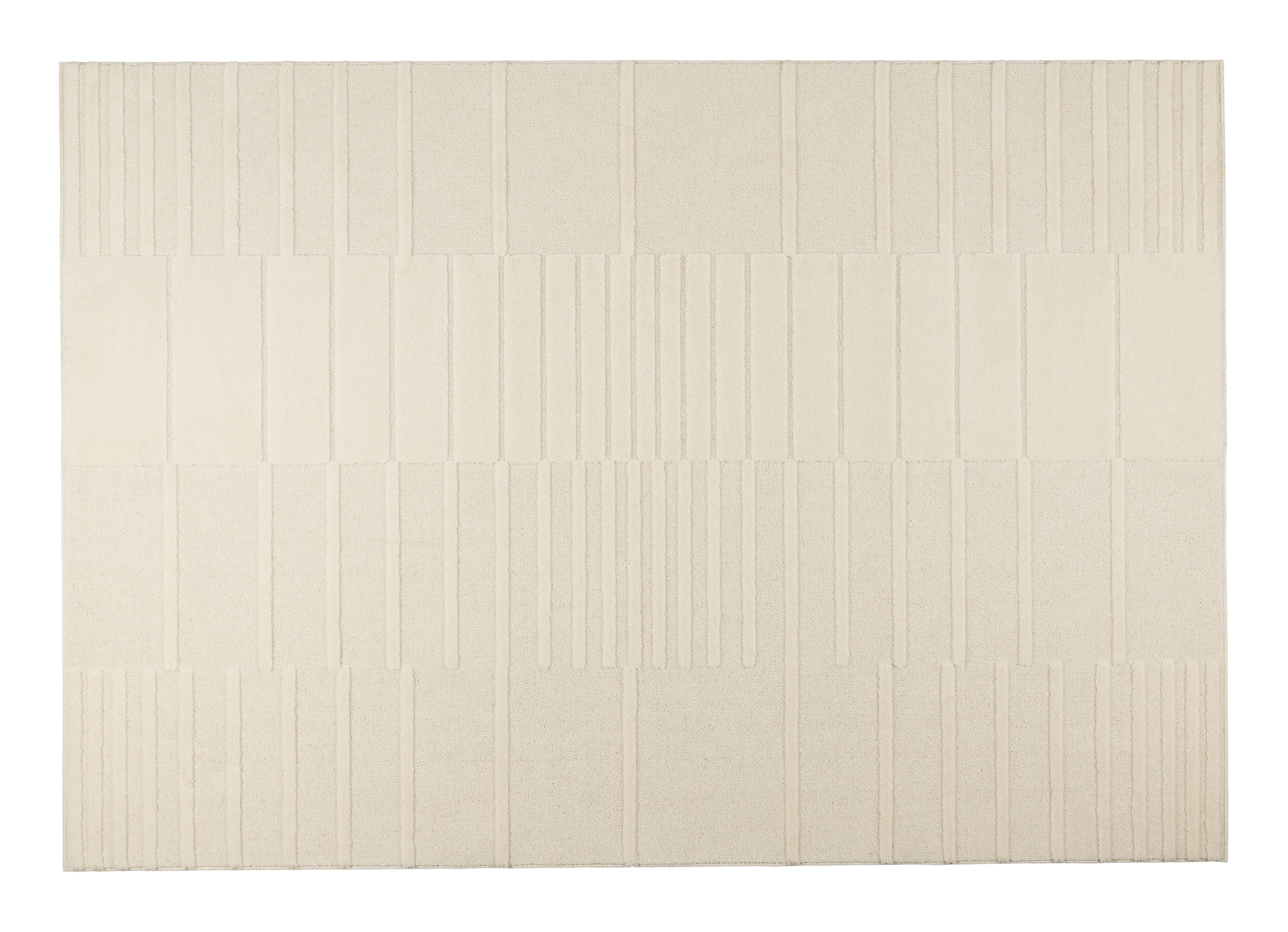 Zuiver Vloerkleed Crossing Wol, 160 x 230cm - Beige