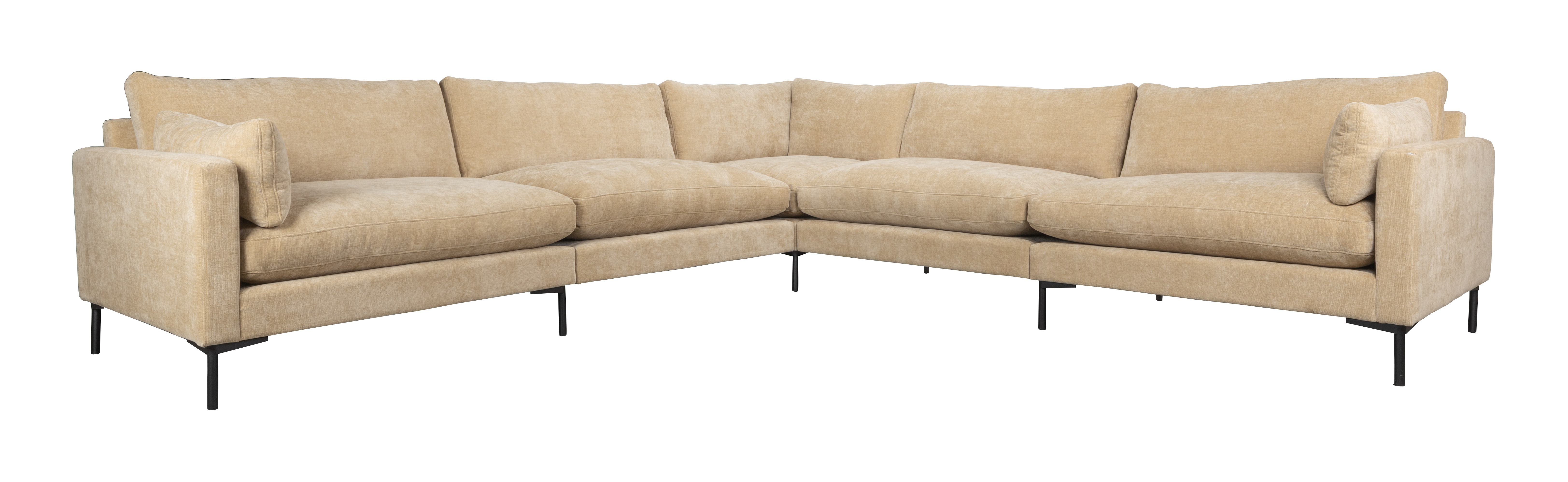 Zuiver Hoekbank Summer 318 x 318cm, Chenille - Zand