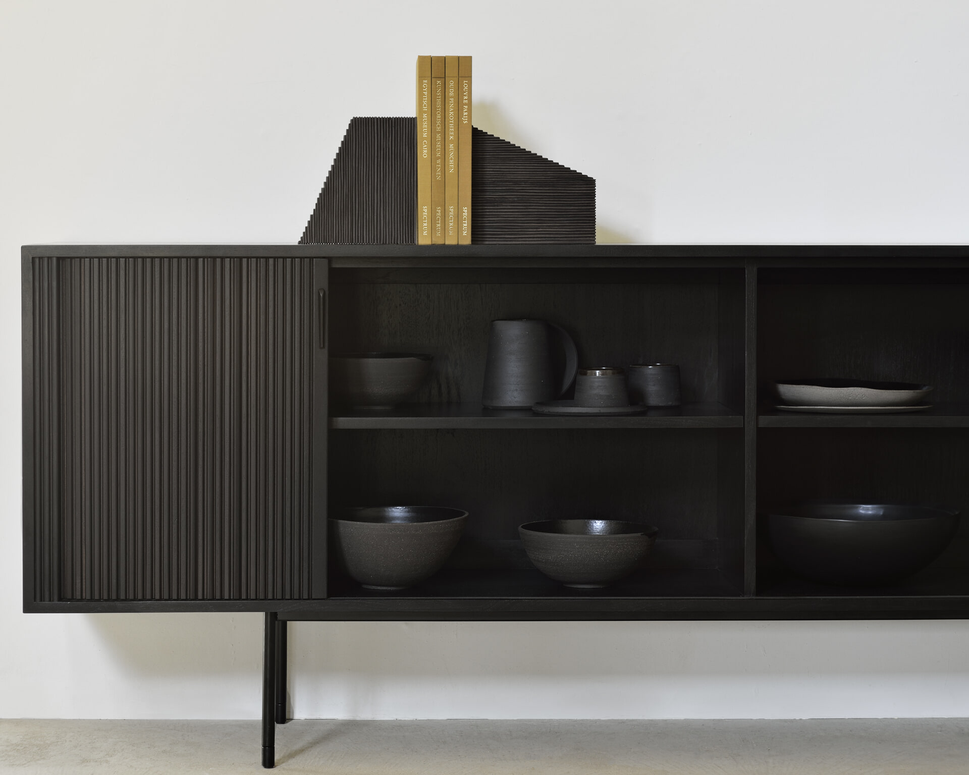 Ethnicraft Dressoir 'Roller Max' Mahonie & Teakhout, 224cm